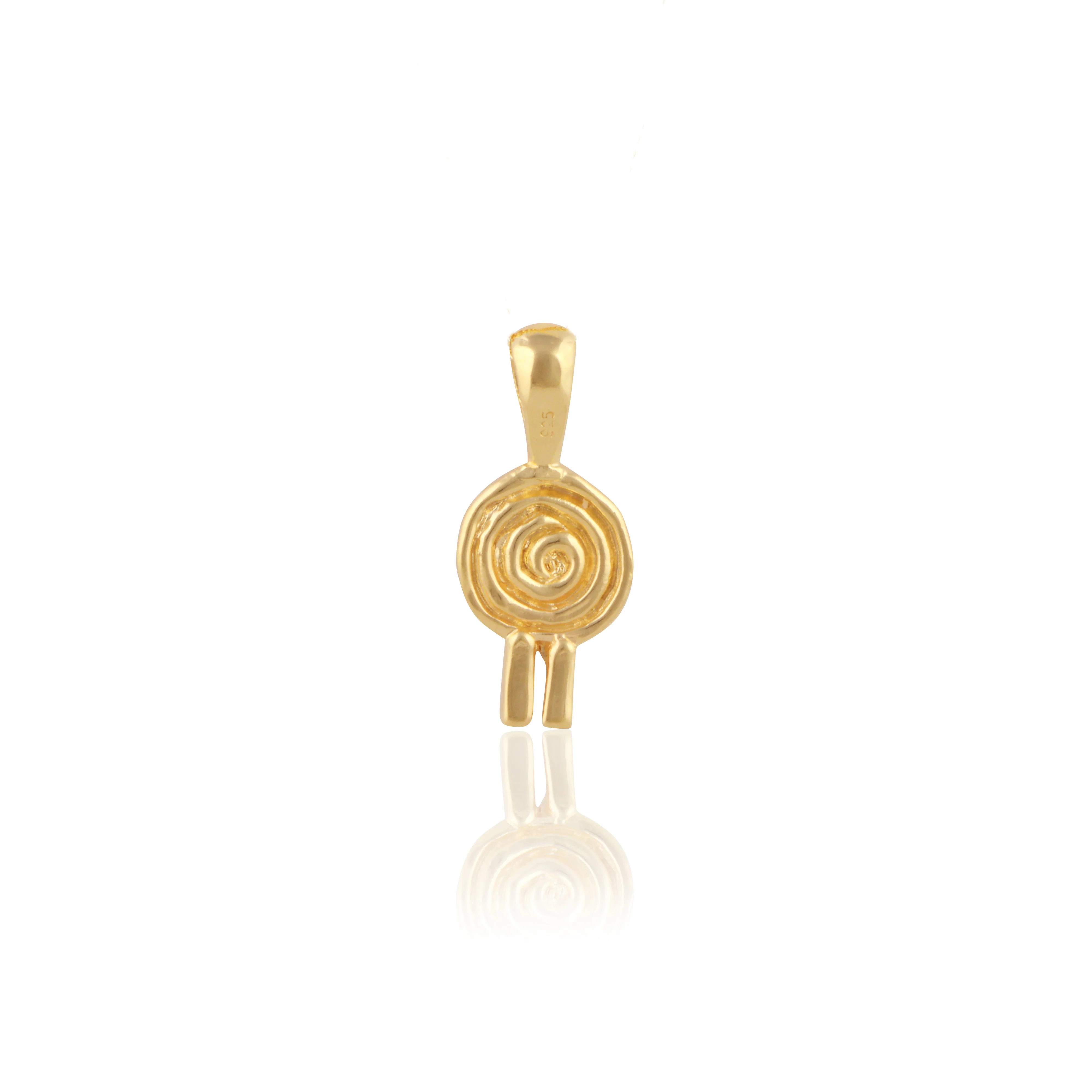 9KT SOLID GOLD St Valentine - Patron Saint of Love, Kindness & Happy Marriages CHARM ONLY - Gold - Image 4
