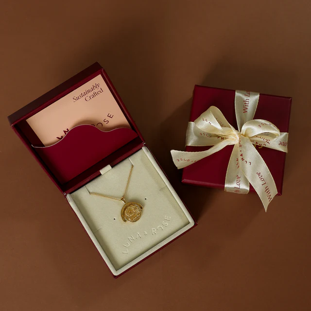Abundance Necklace (Reversible) - Gold - Image 11