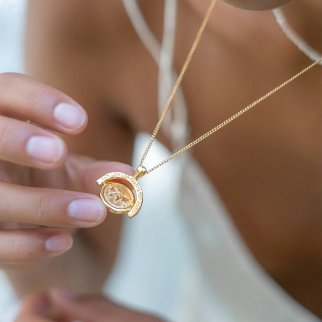 Abundance Necklace (Reversible) - Gold - Image 2