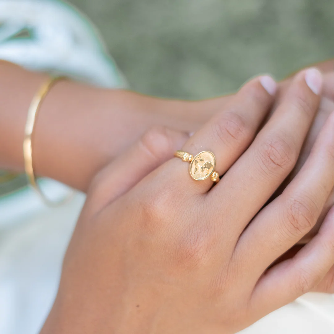 Abundance Ring (Spinning) - Gold - Image 4