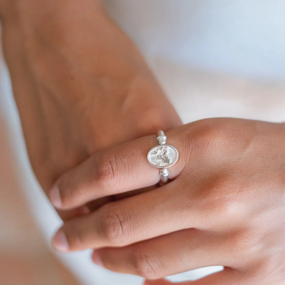Abundance Ring (Spinning) -  Silver - Image 4