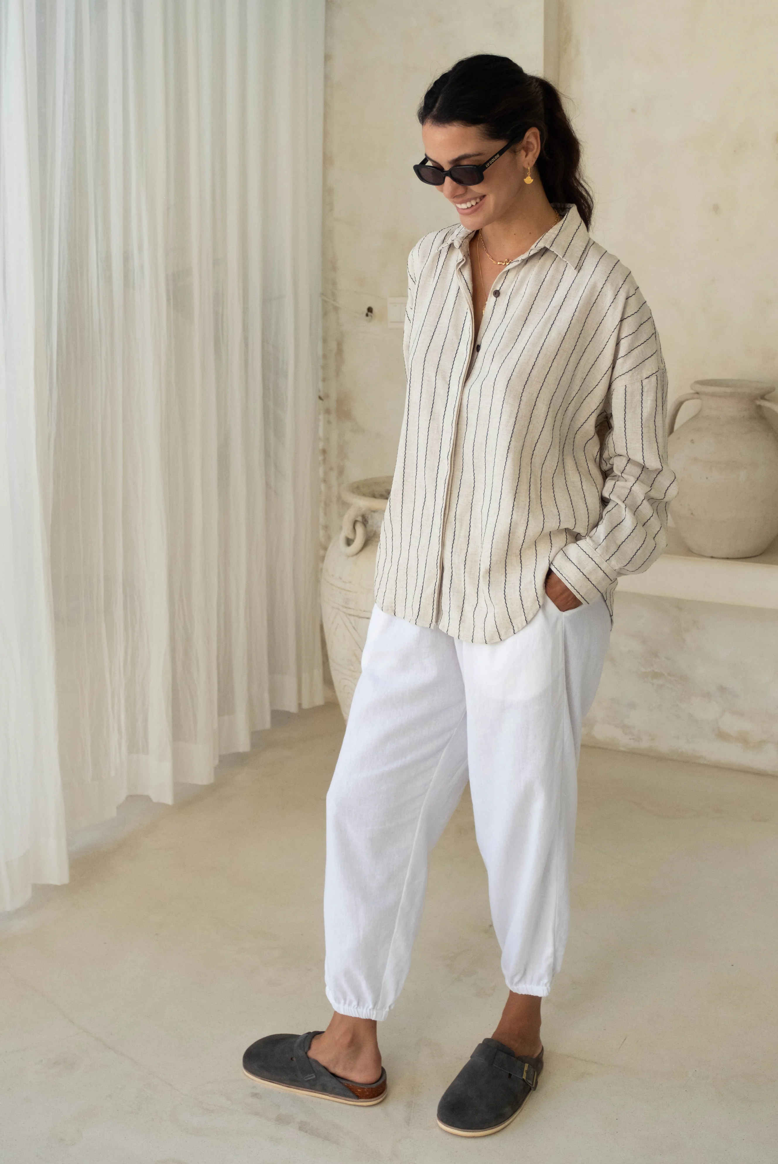 Amalfi Mule - Stone - Image 4