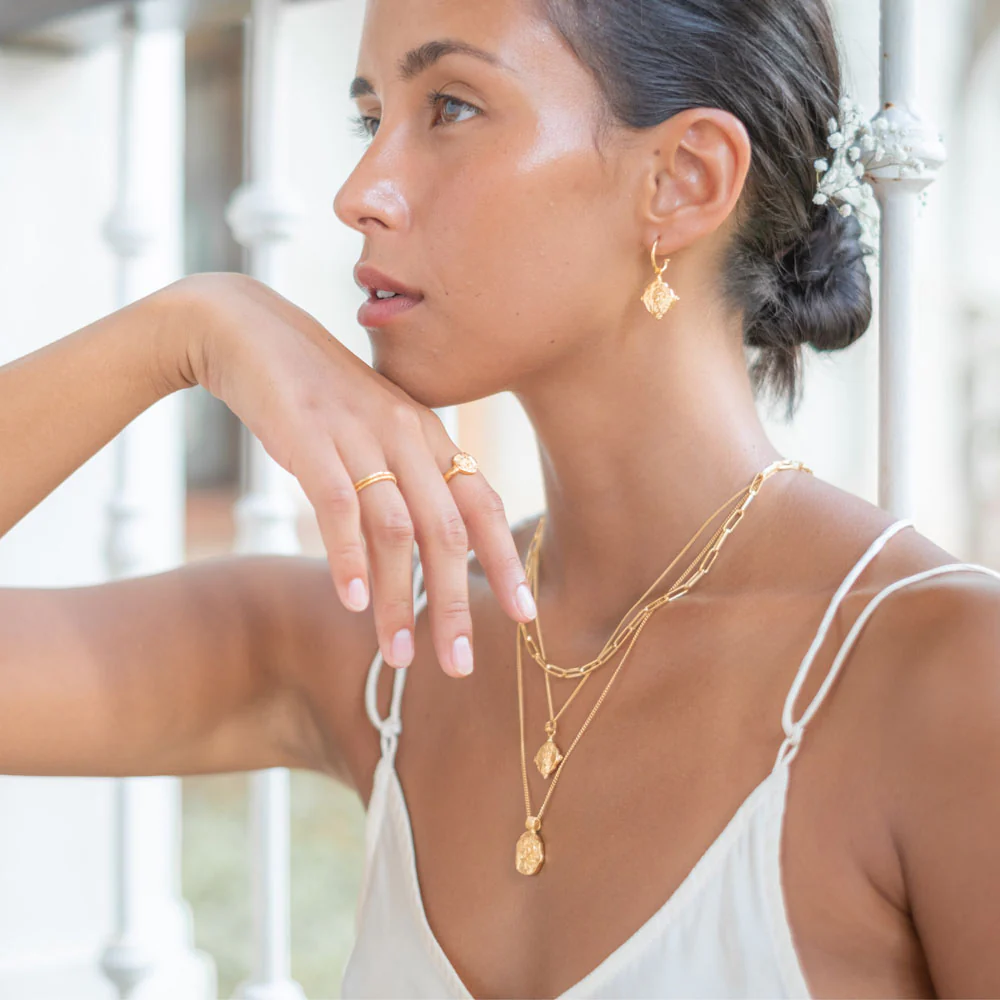 Aphrodite Earrings for Love - Gold - Image 5
