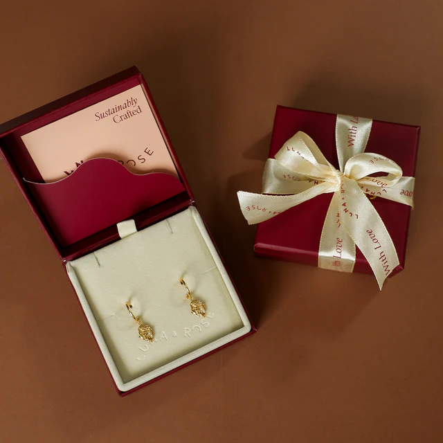 Aphrodite Earrings for Love - Gold - Image 8
