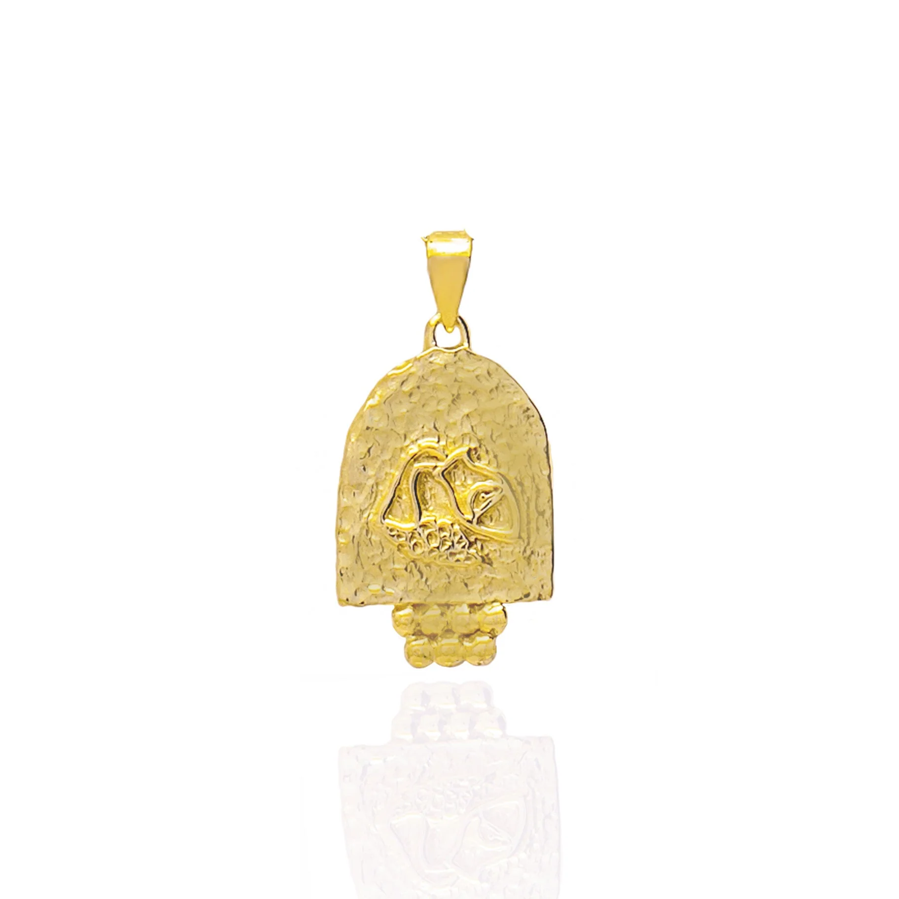 AQUARIUS ZODIAC PENDANT - GOLD - Charm Only