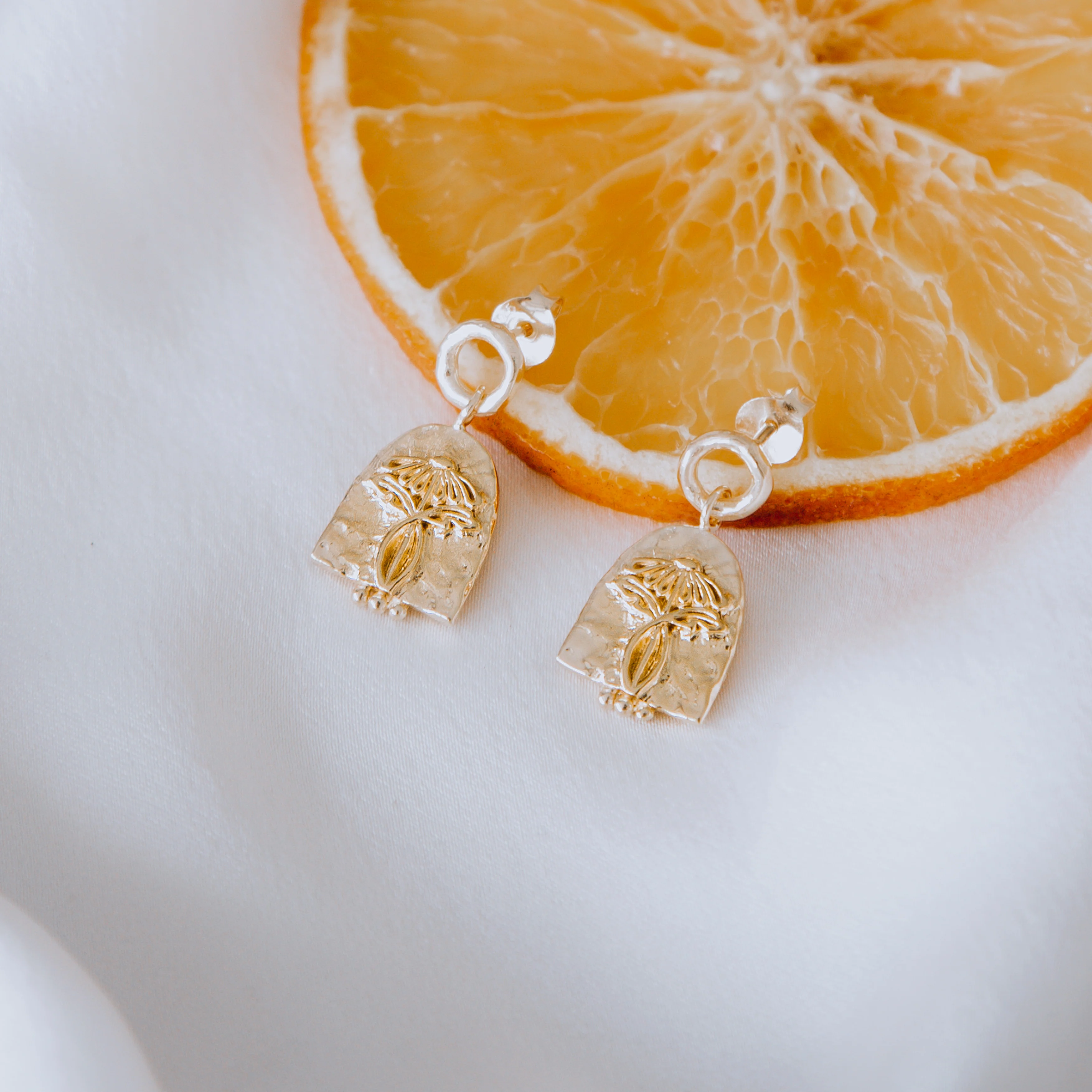 Arnhem x Luna & Rose - Here Comes the Sun Earrings - GOLD - Image 4