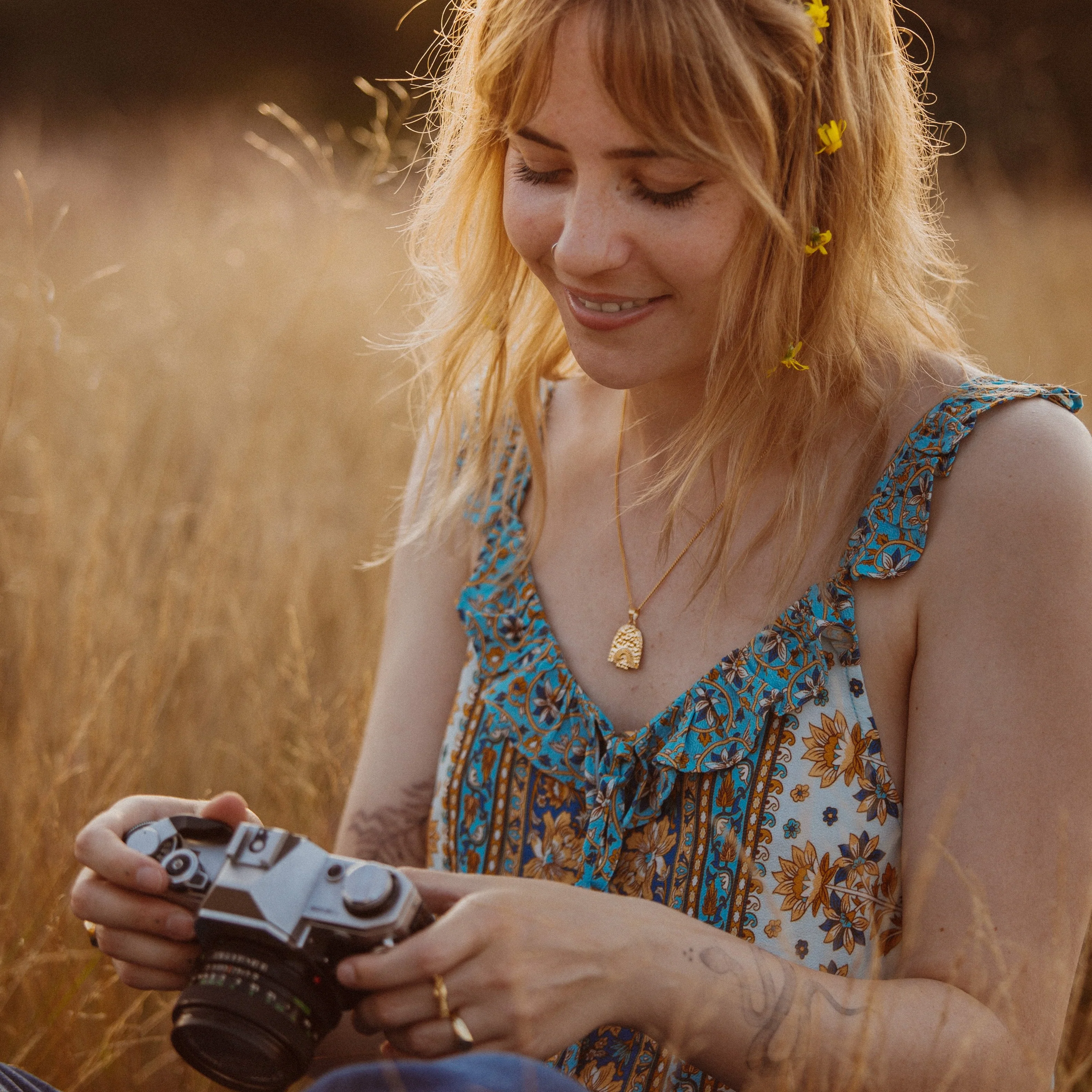 Arnhem x Luna & Rose - Here Comes the Sun Necklace - Image 4