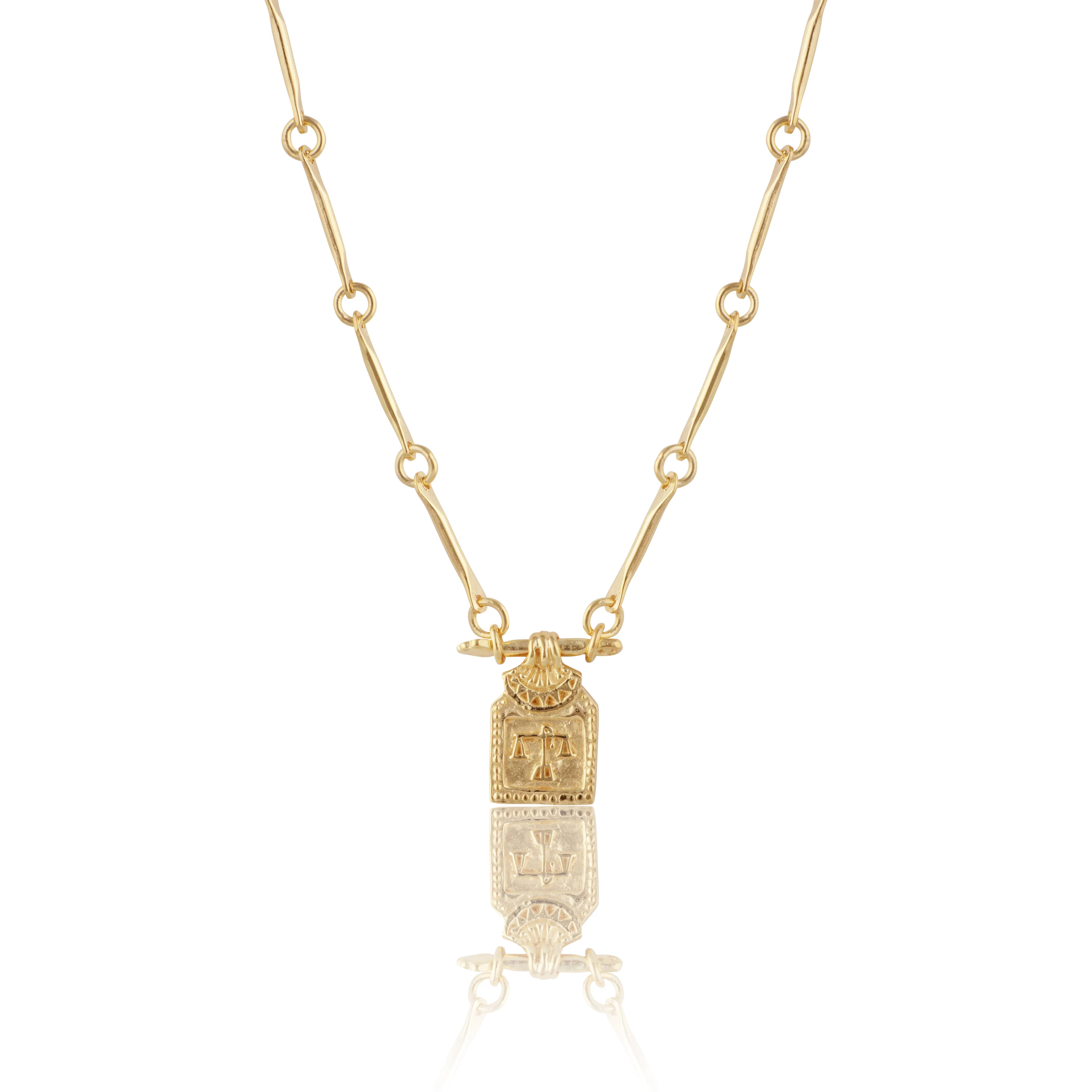 Balance Necklace (Reversible) - Gold - Image 2
