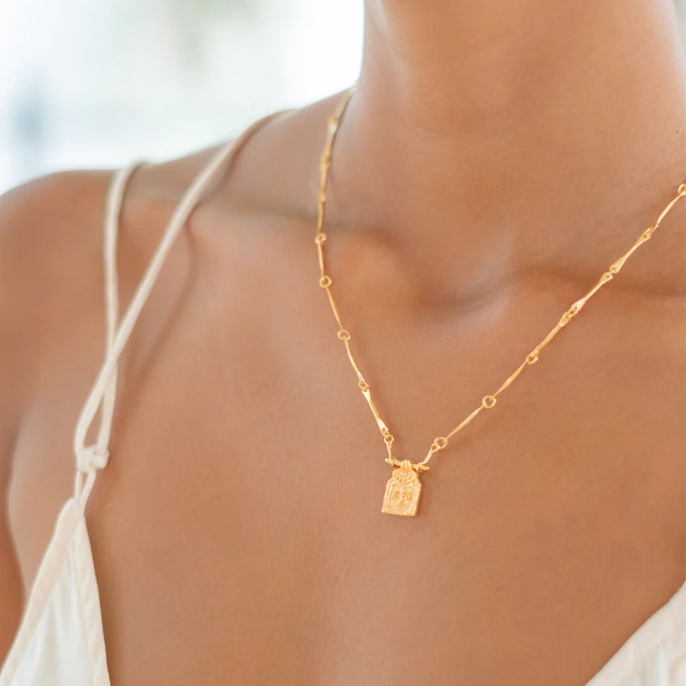 Balance Necklace (Reversible) - Gold - Image 3