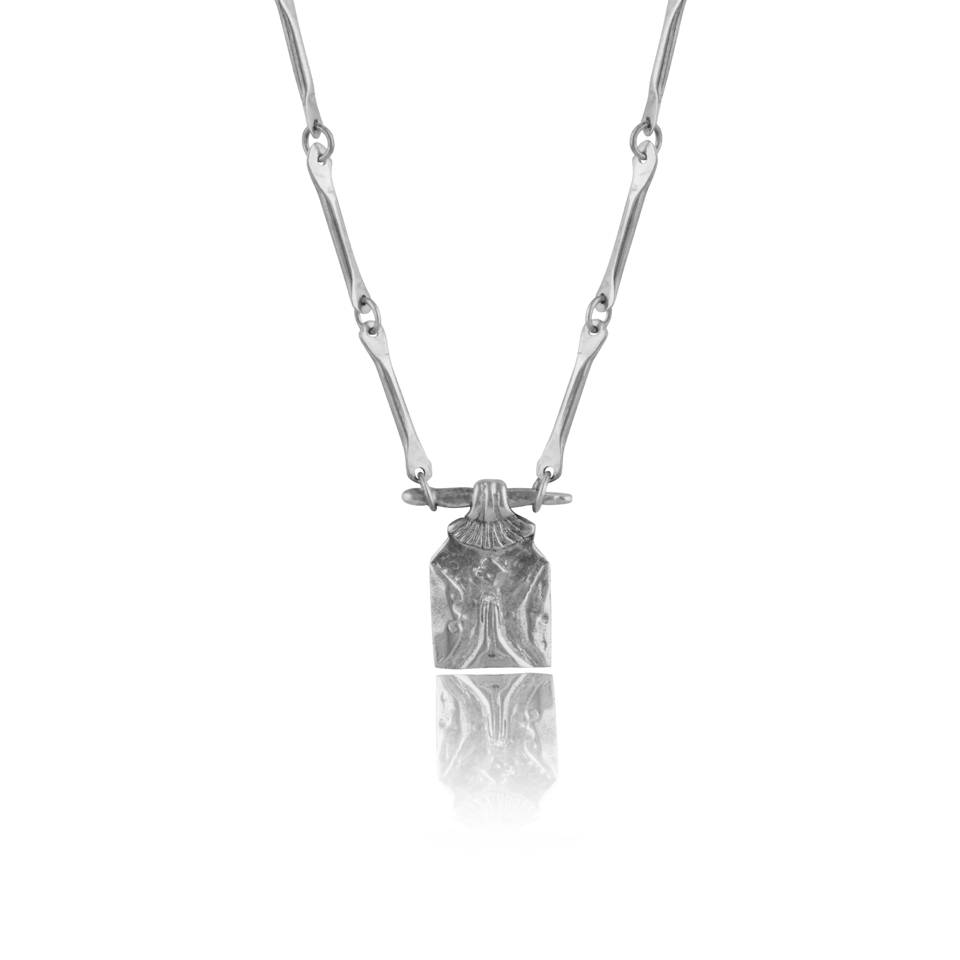 Balance Necklace (Reversible) -  Silver