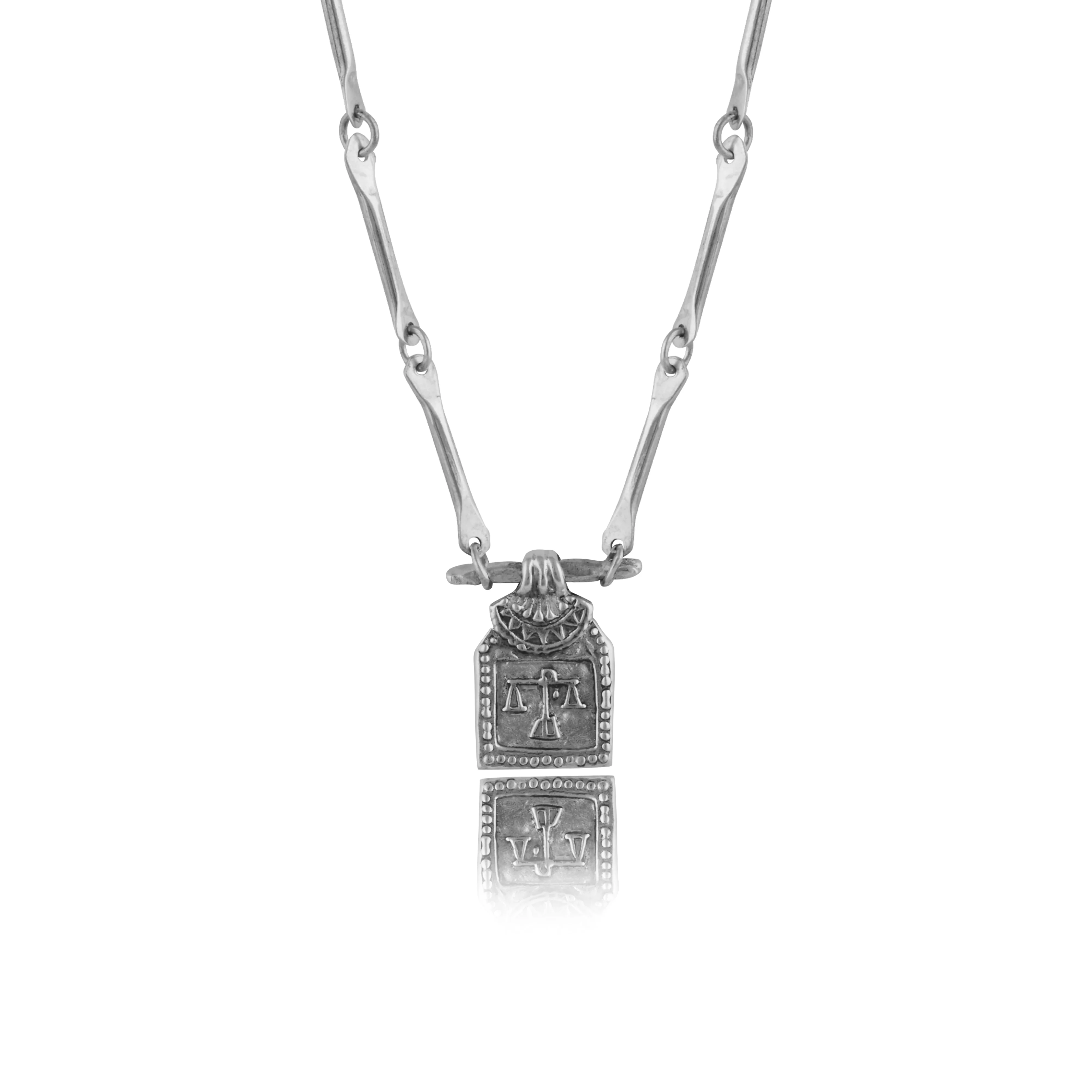 Balance Necklace (Reversible) -  Silver - Image 2