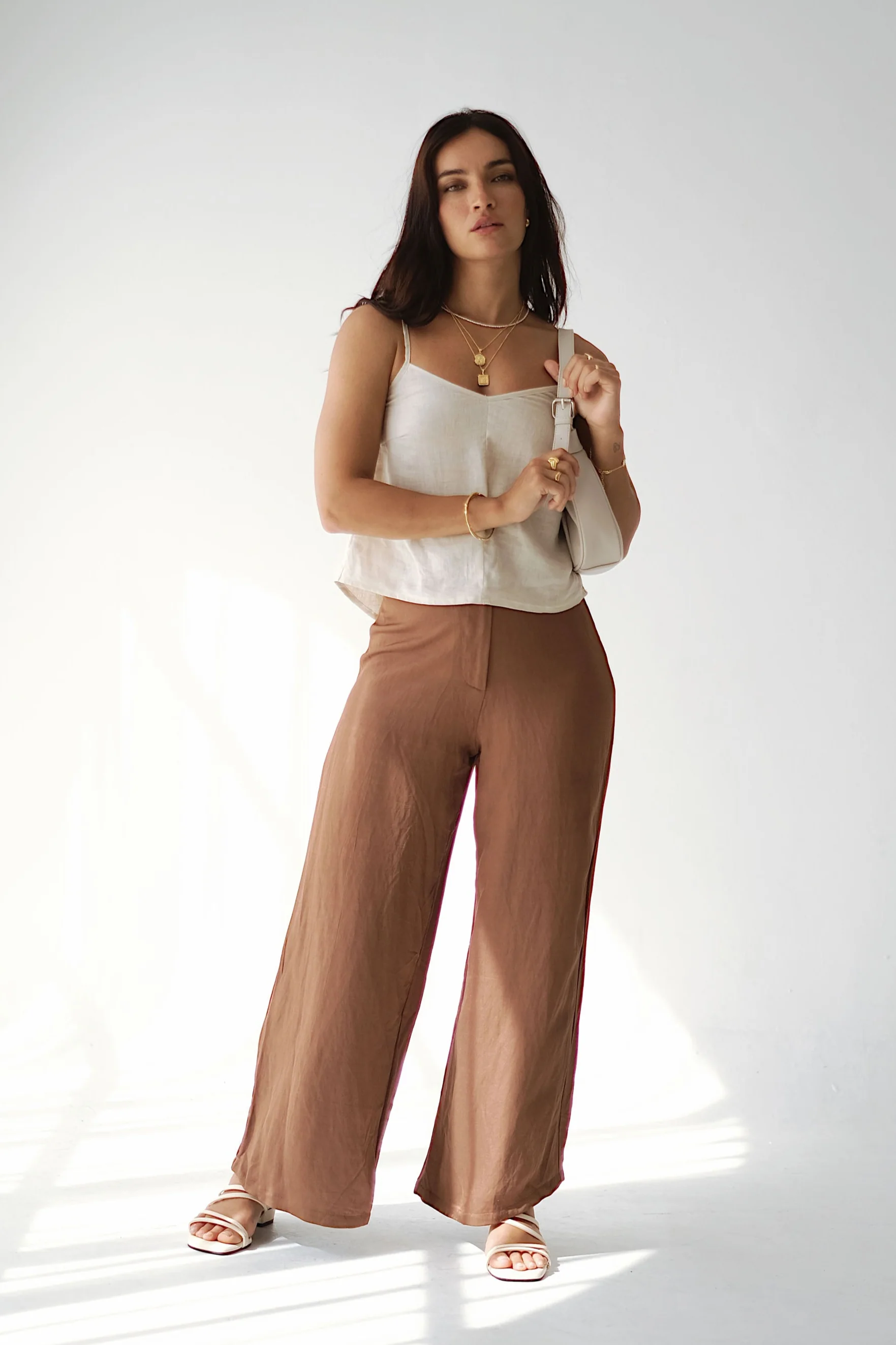 BANKS PANTS - Cocoa