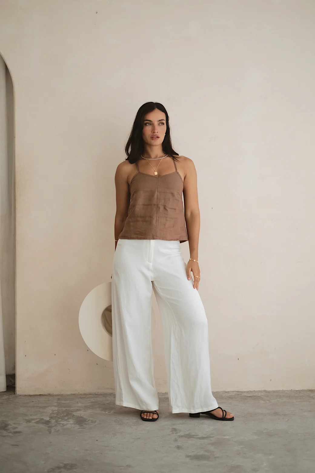 BANKS PANTS - Coconut White