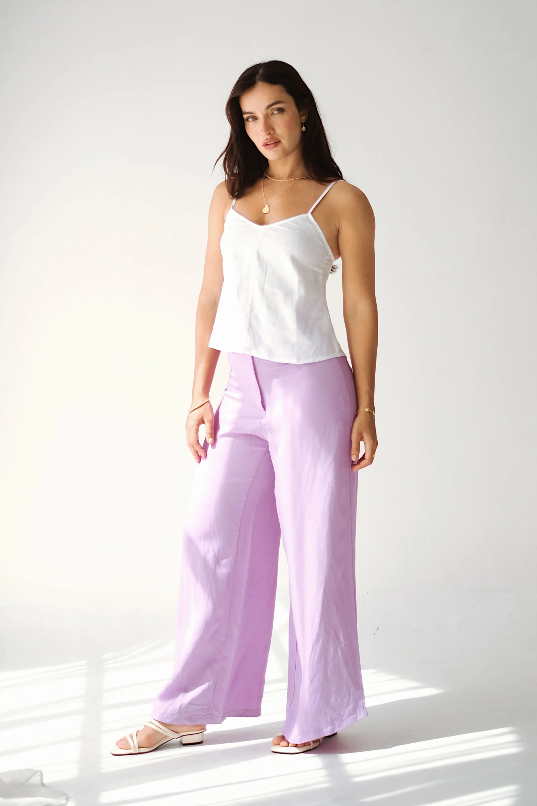 BANKS PANTS - Lilac - Image 2