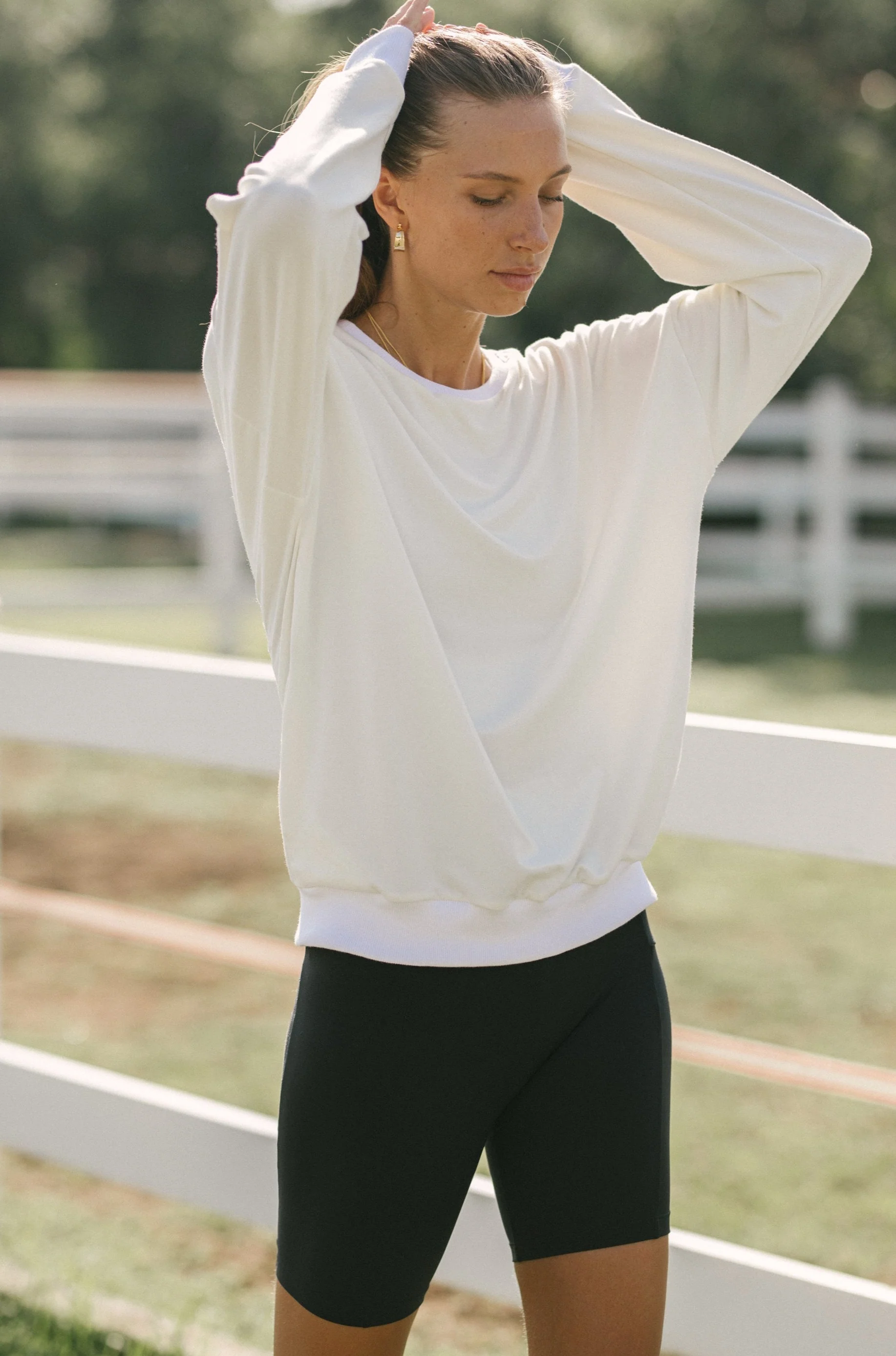 BILLIE JUMPER - BAMBOO - Coconut White - Image 4