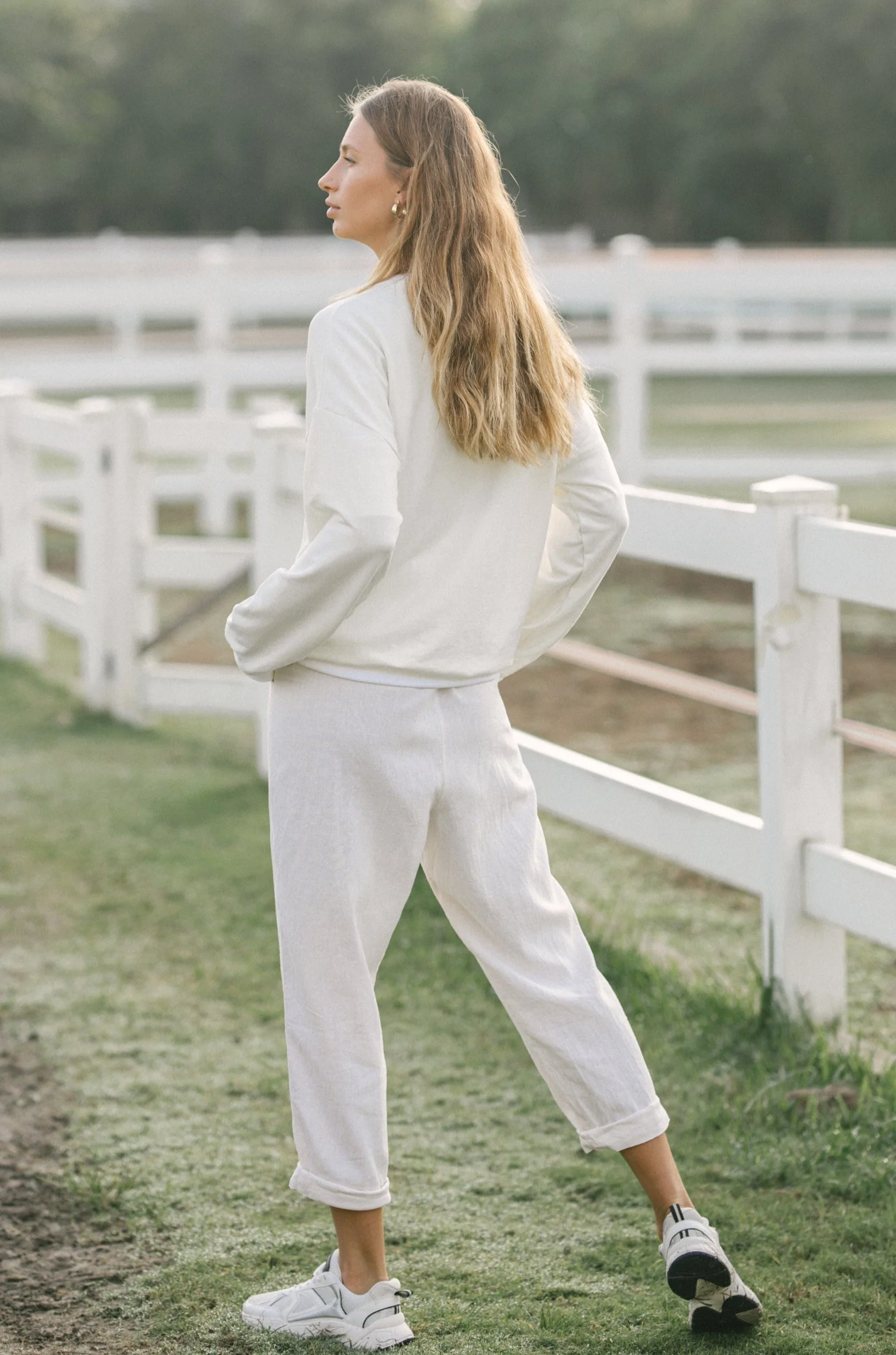BILLIE JUMPER - BAMBOO - Coconut White - Image 6