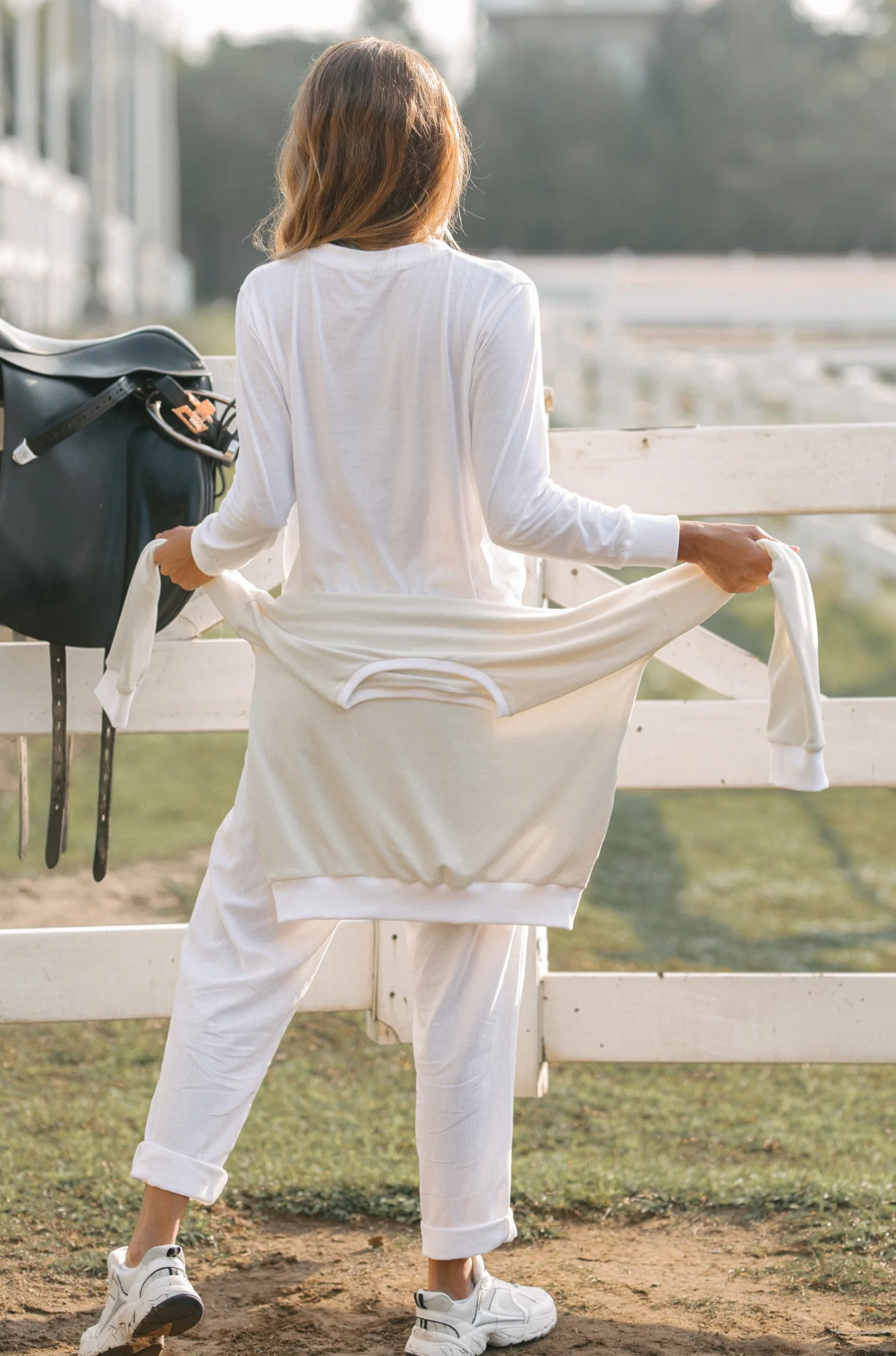BILLIE JUMPER - BAMBOO - Coconut White - Image 7