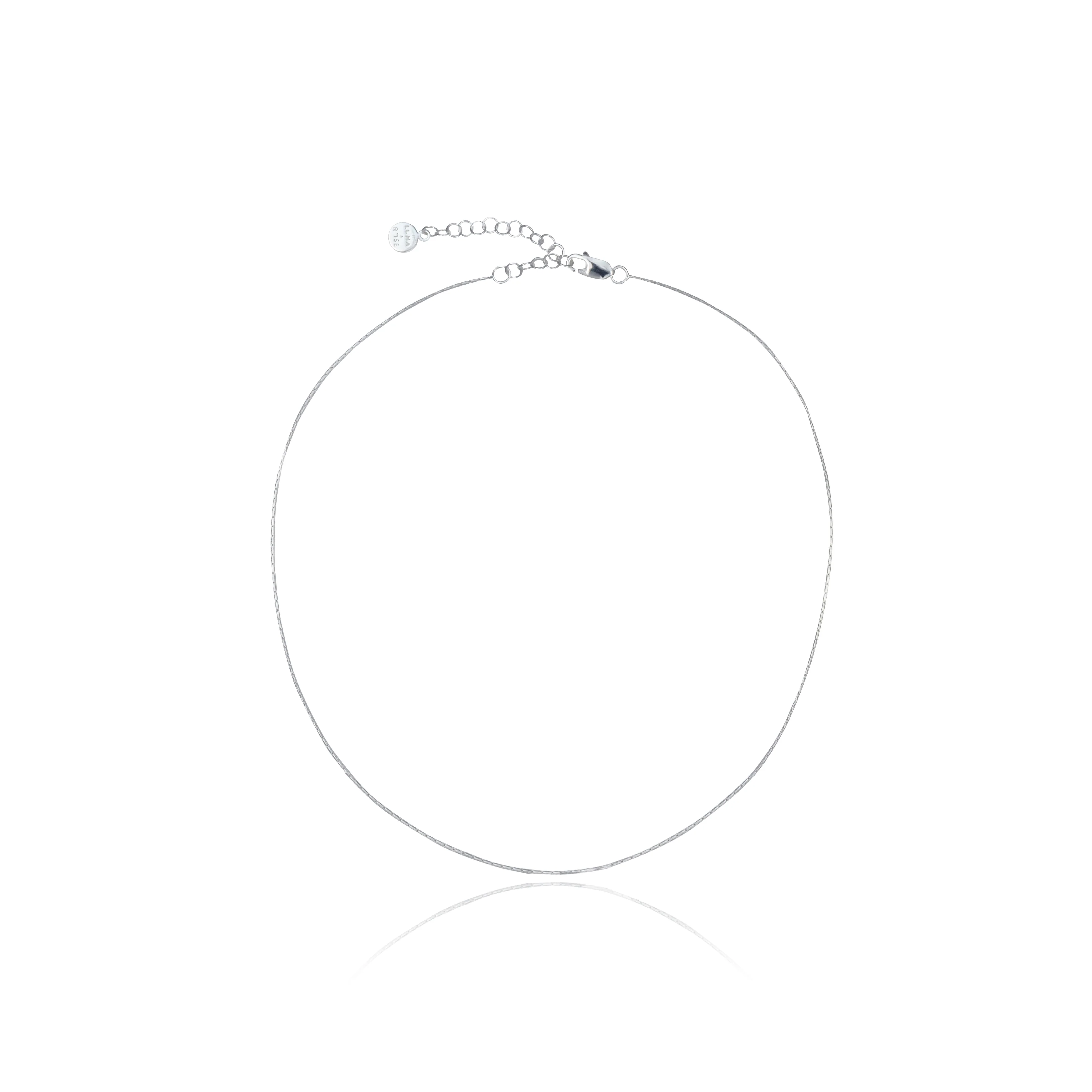 High Line Fine Chain Necklace - Silver