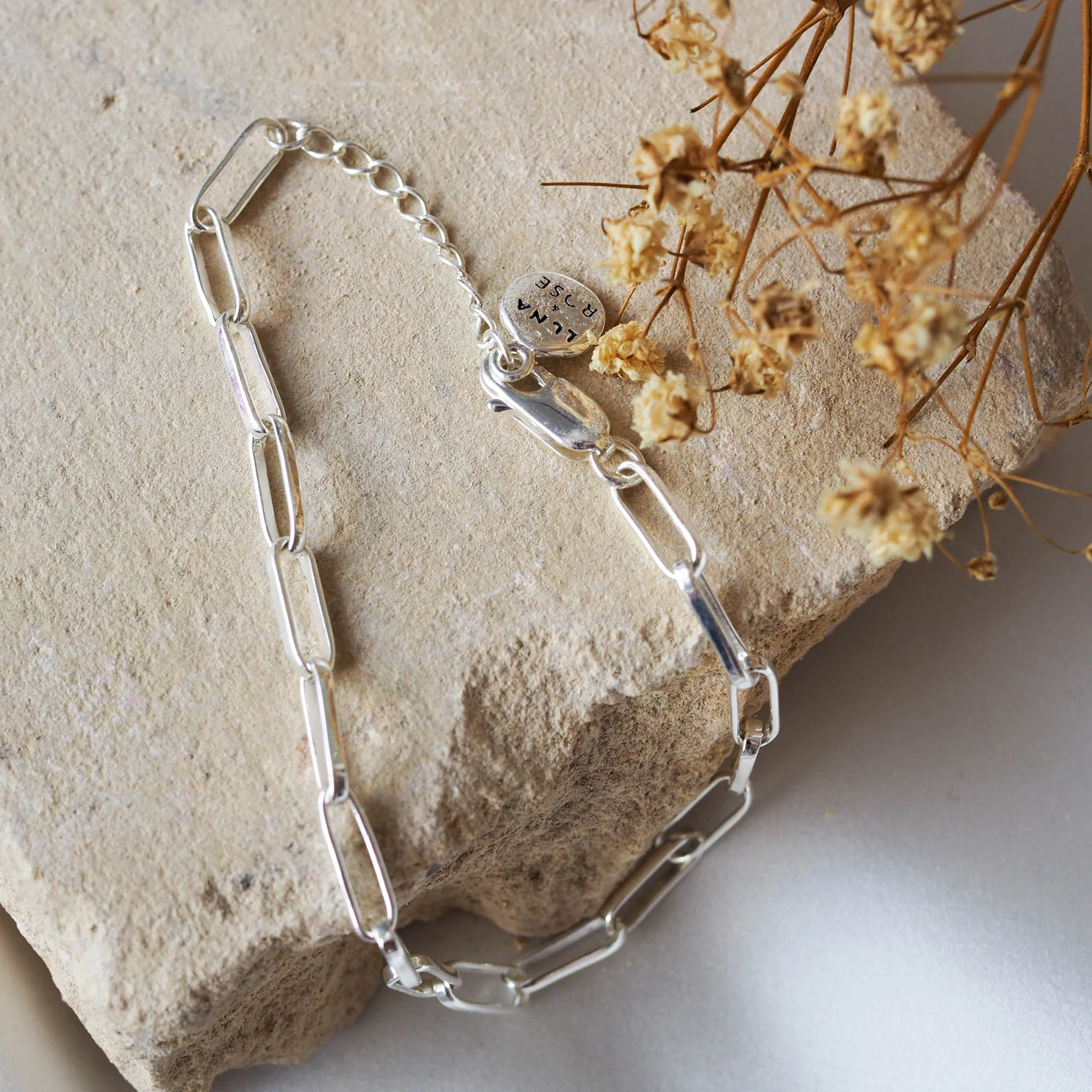Washington Paper Clip Bracelet - Silver - Image 2