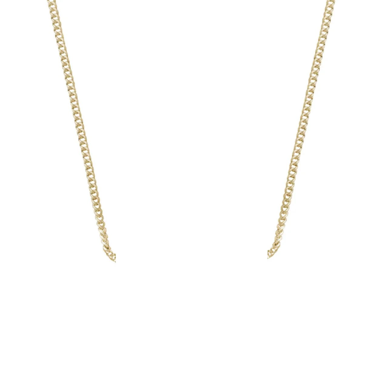 Custom Name Necklace - Gold **Recycled Sterling Silver** - Image 2
