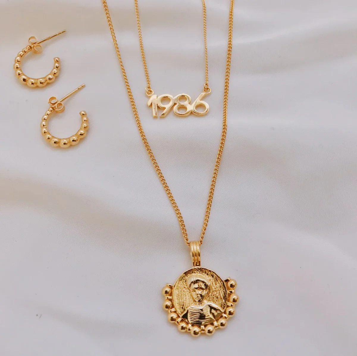 Custom Name Necklace - Gold **Recycled Sterling Silver** - Image 5