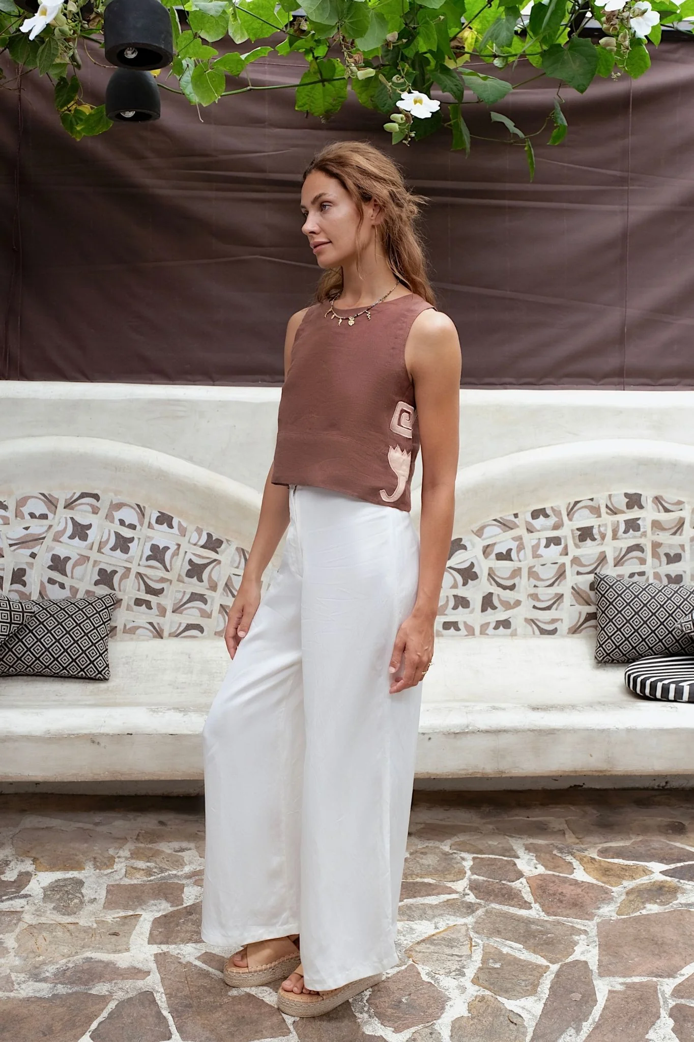 DAHLIA CROP TOP - Espresso - Image 4