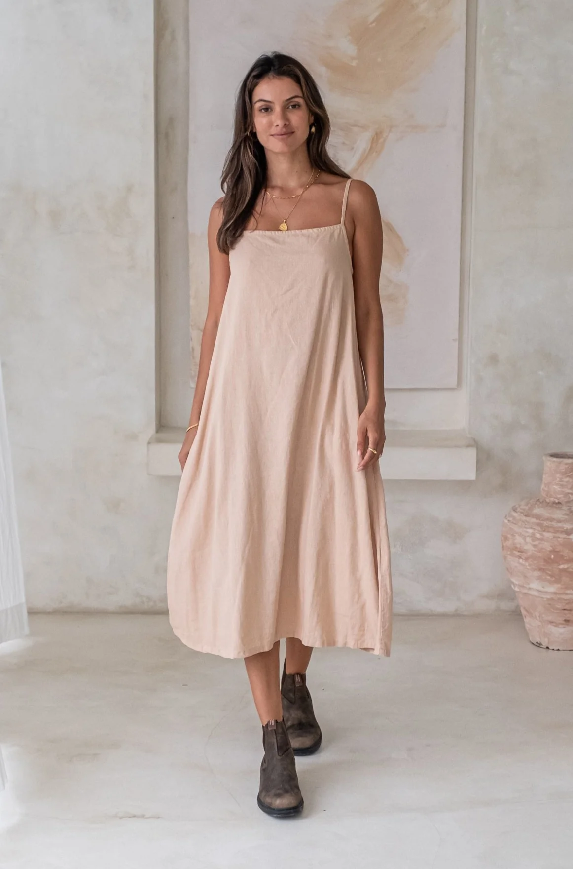Daisy Dress - Cinnamon *Organically Plant Dyed* - Image 3