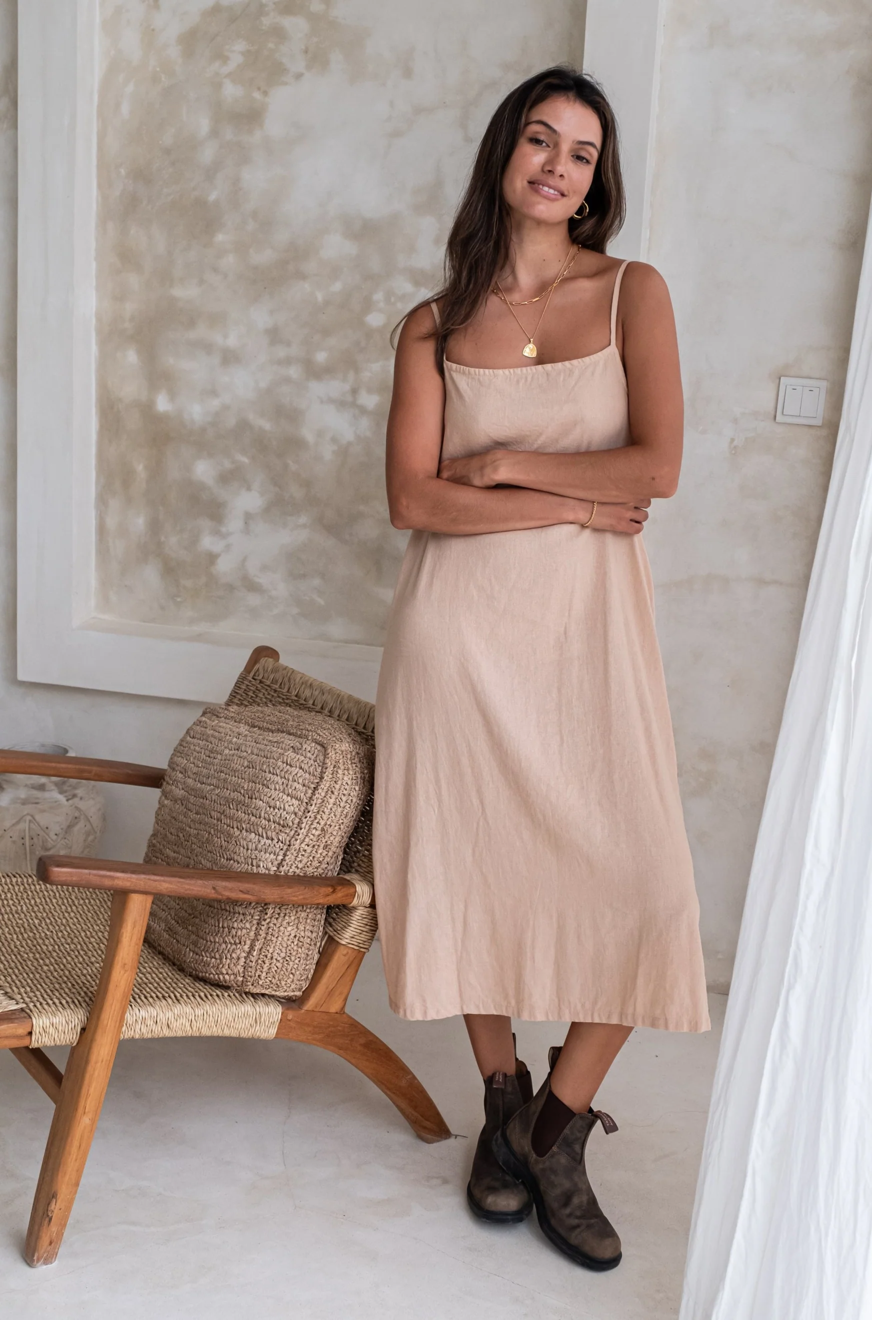 Daisy Dress - Cinnamon *Organically Plant Dyed* - Image 6