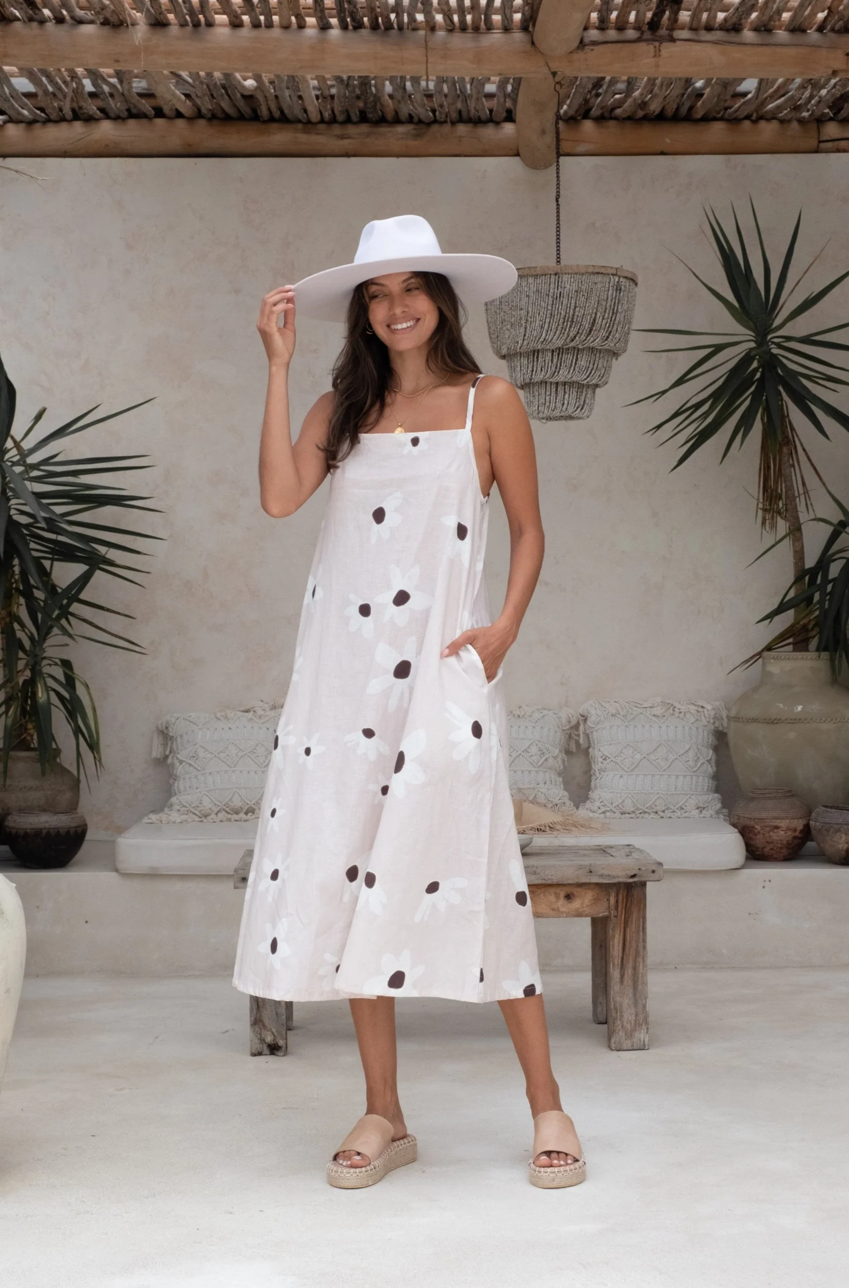 Daisy Dress - Daisy Print - Image 3