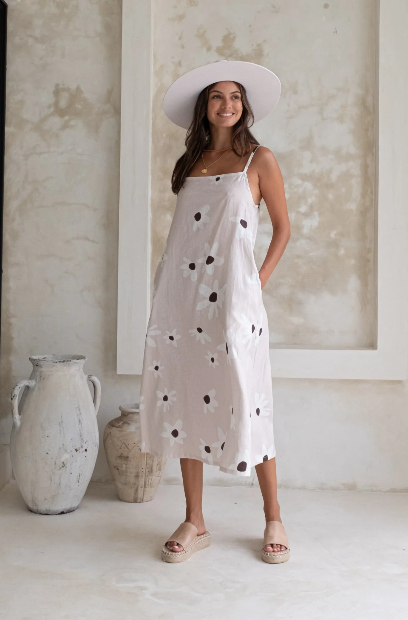 Daisy Dress - Daisy Print - Image 4