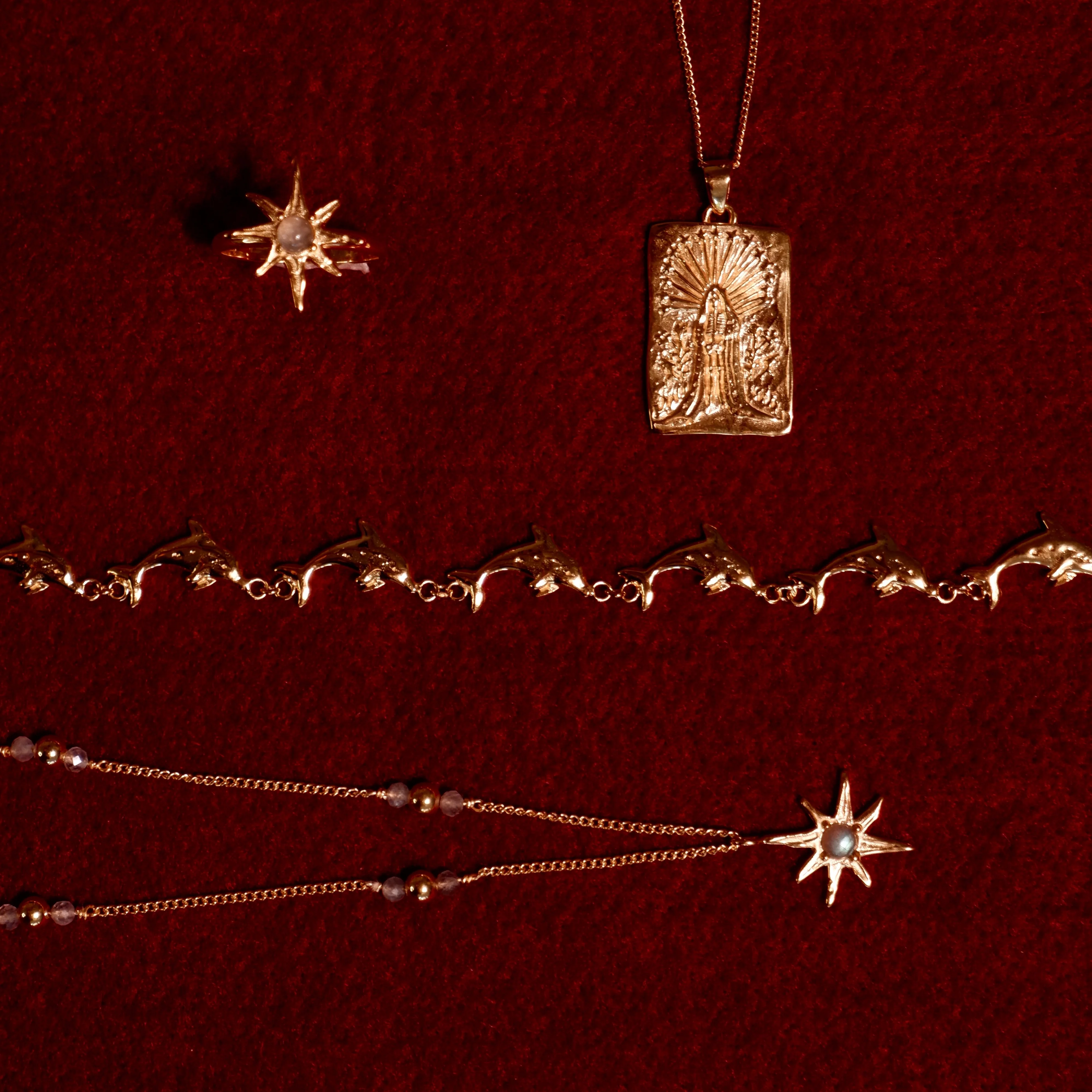 Dead & Thriving Necklace - Tahnee Kelland x Luna & Rose - Gold - Image 4