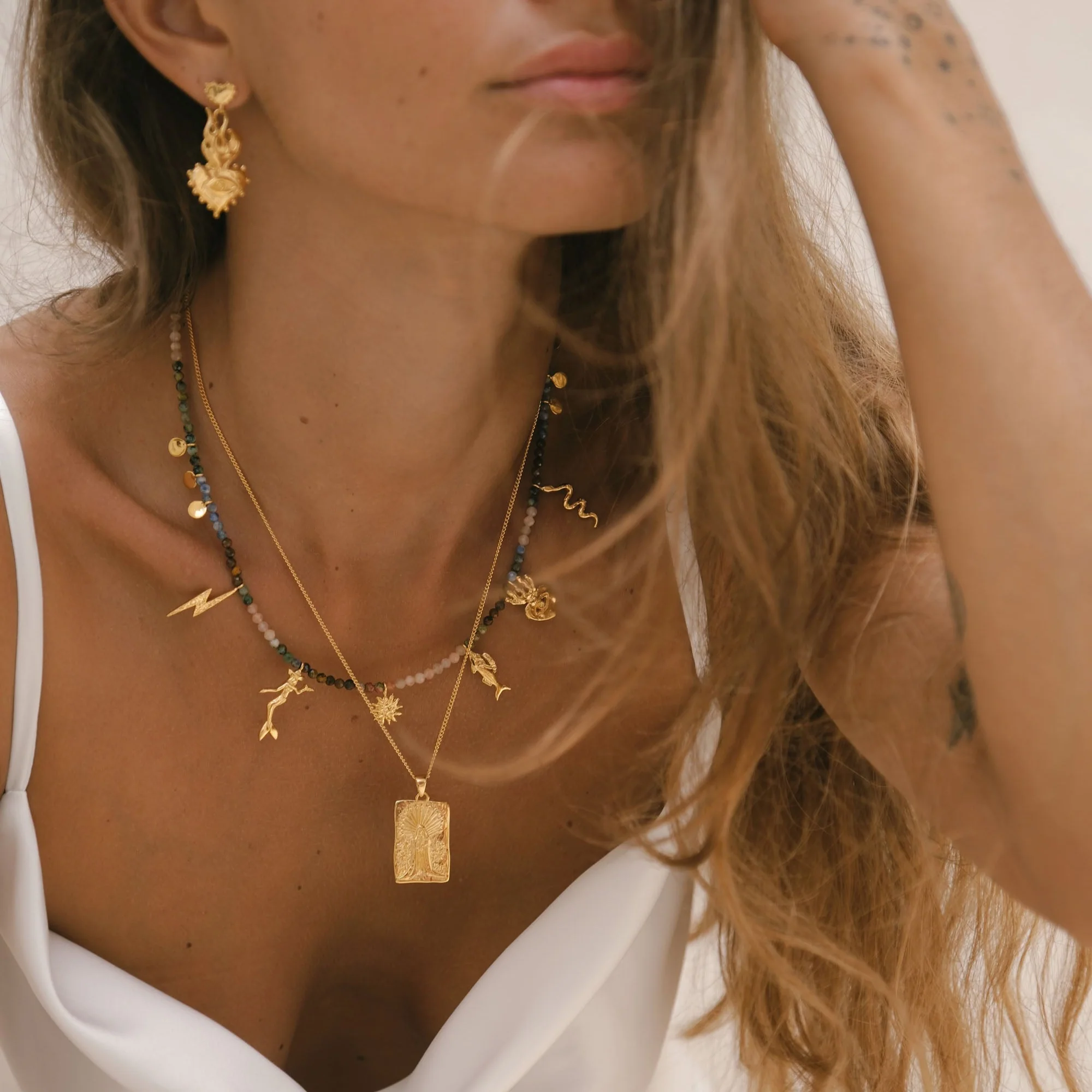 Dead & Thriving Necklace - Tahnee Kelland x Luna & Rose - Gold - Image 6