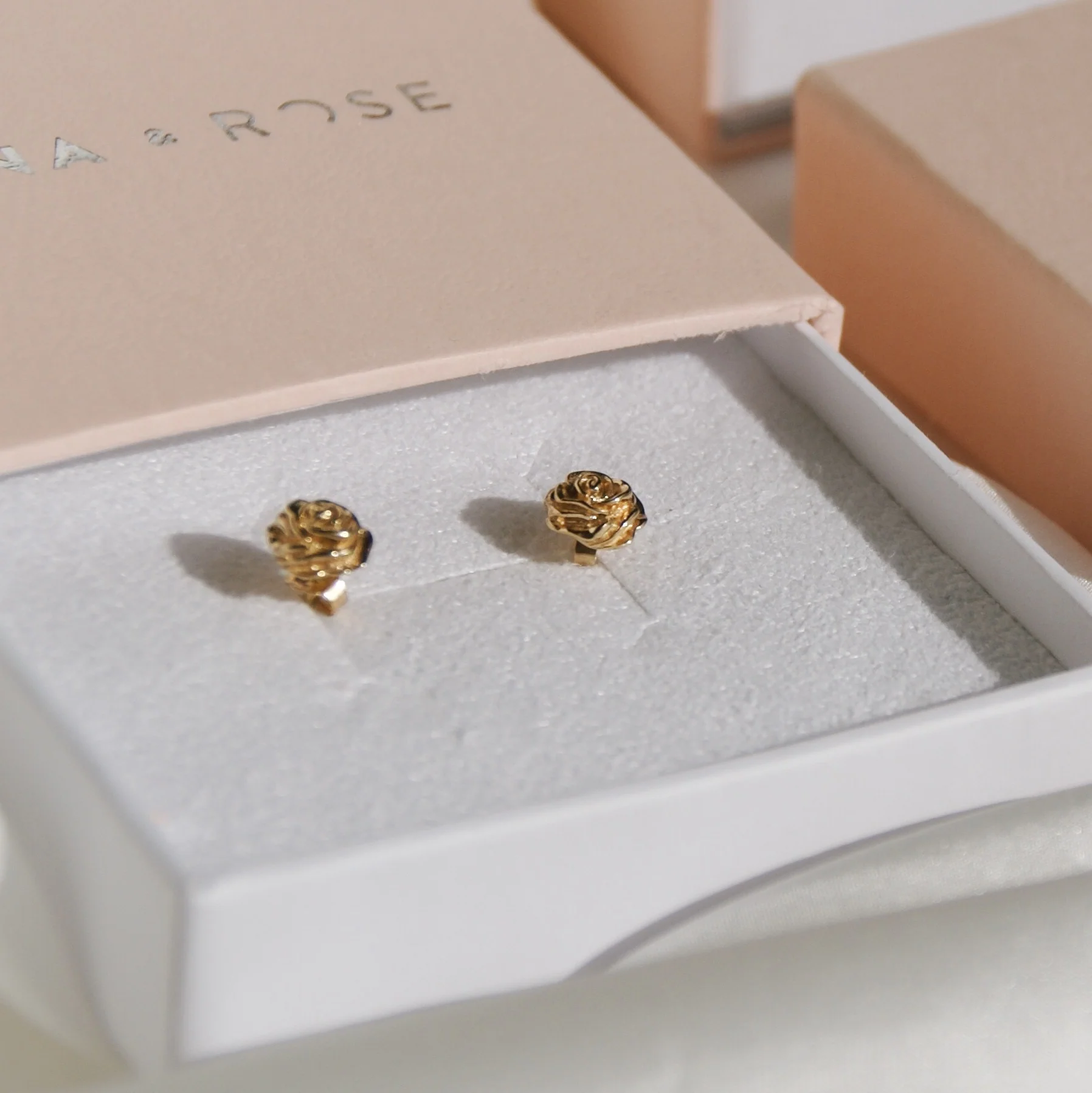 Desert Rose Earrings - Gold - Image 5