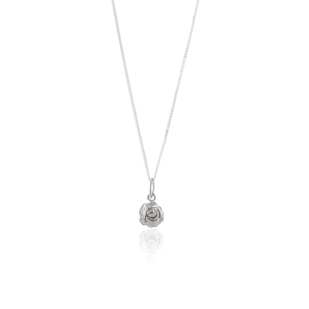 Desert Rose Necklace - Silver