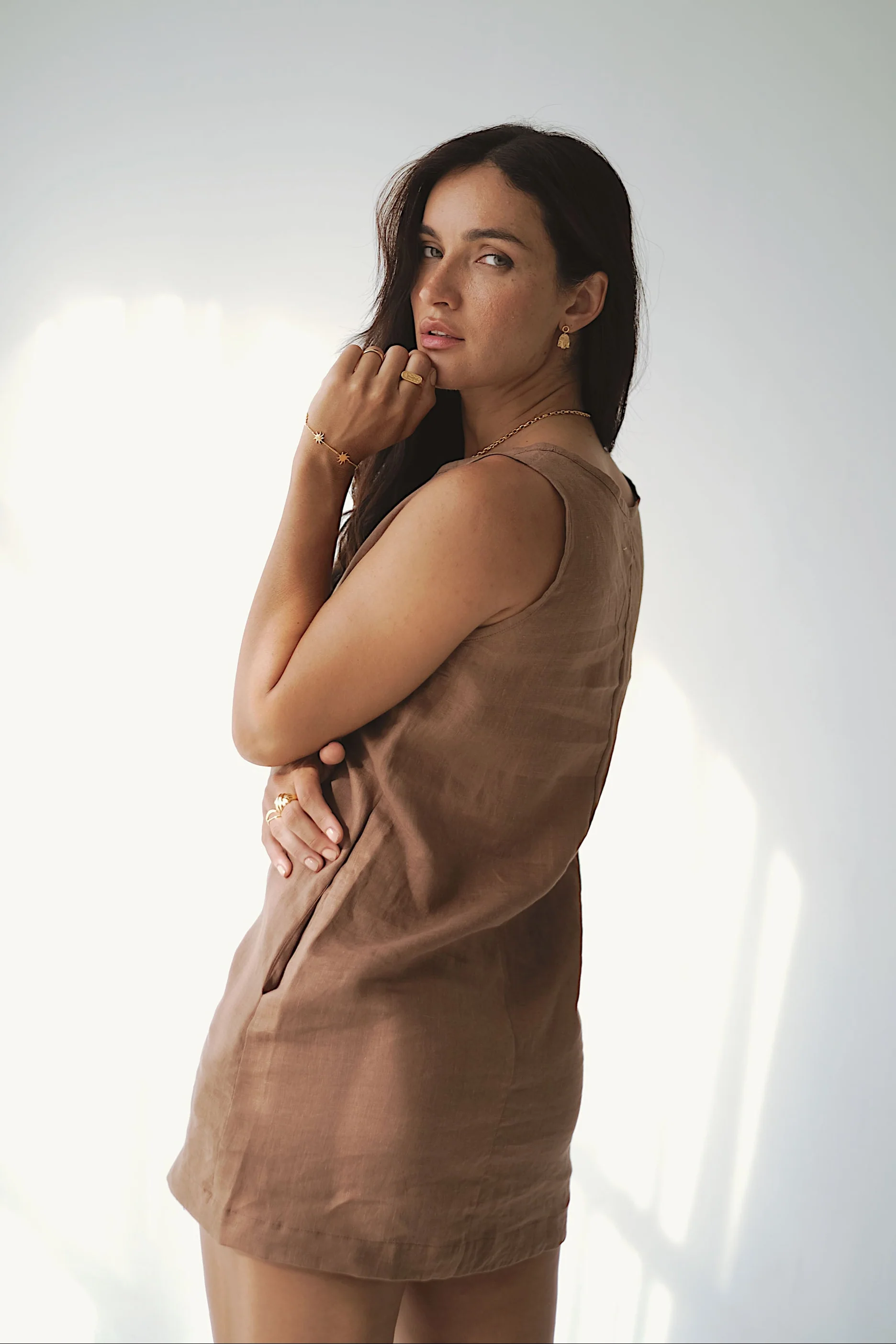 DOLLY DRESS - Cocoa - Image 4