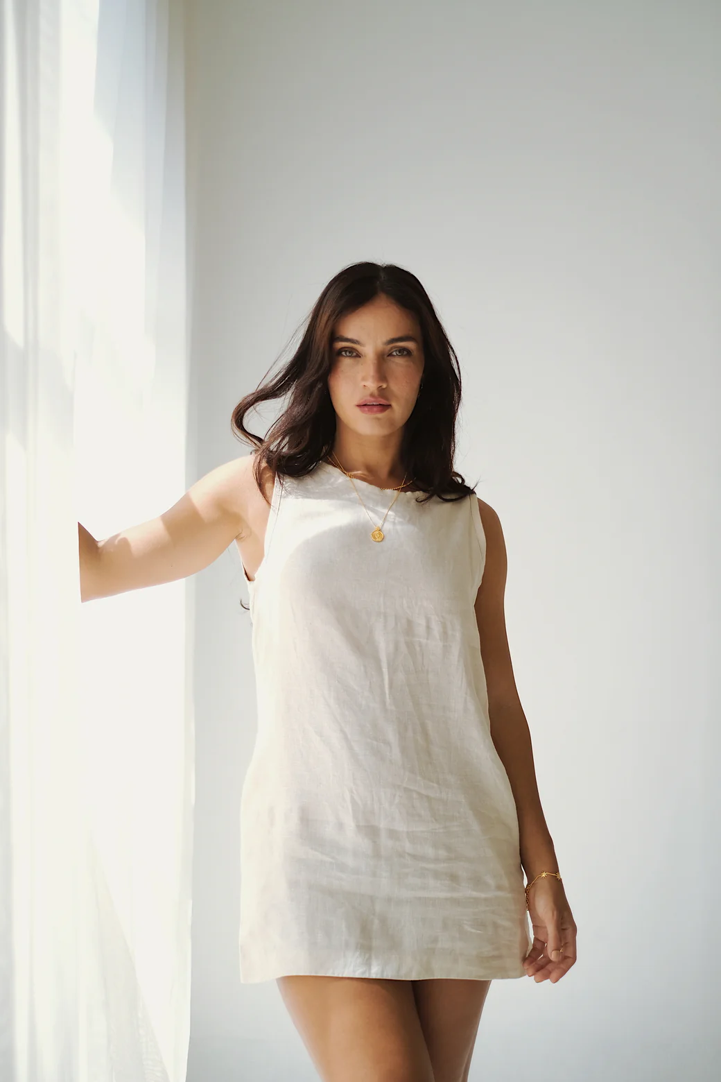DOLLY DRESS - Macadamia - Image 4