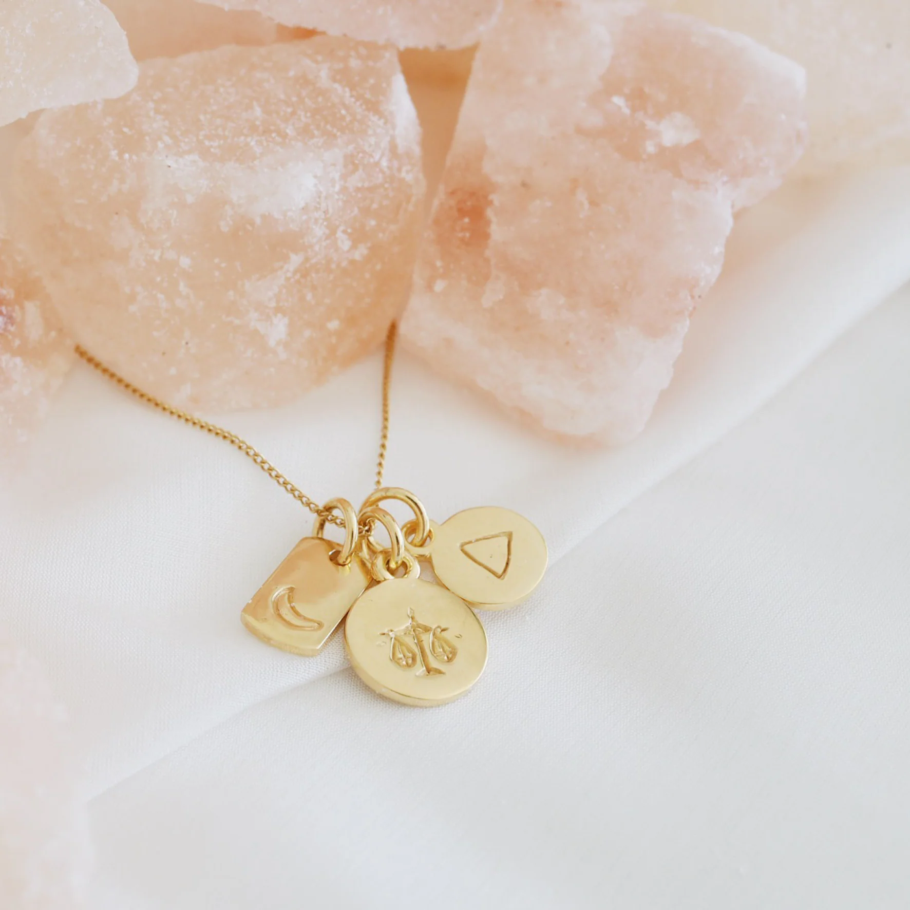 Fire Sign Mini Charm - Gold - Image 3
