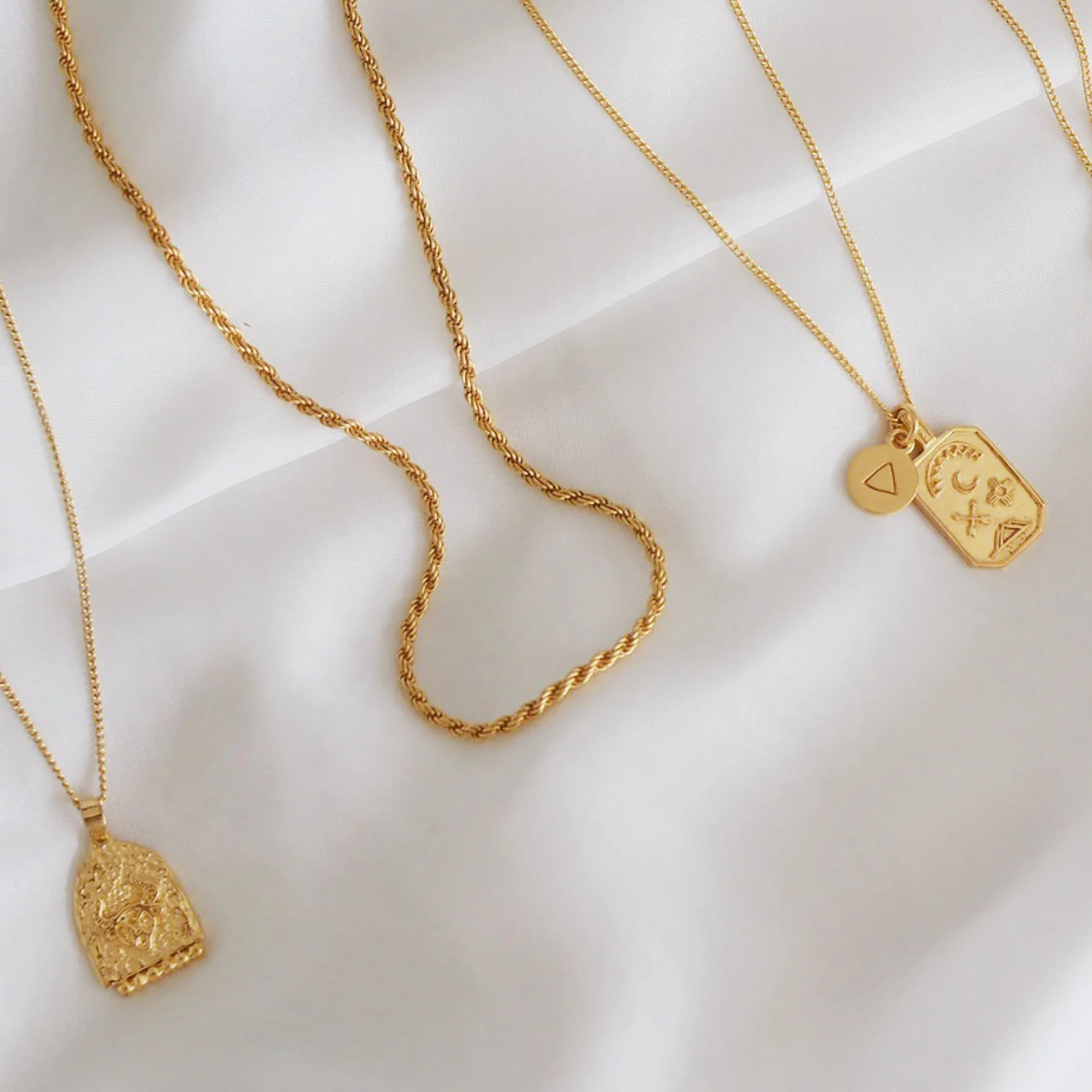 Fire Sign Mini Charm - Gold - Image 4