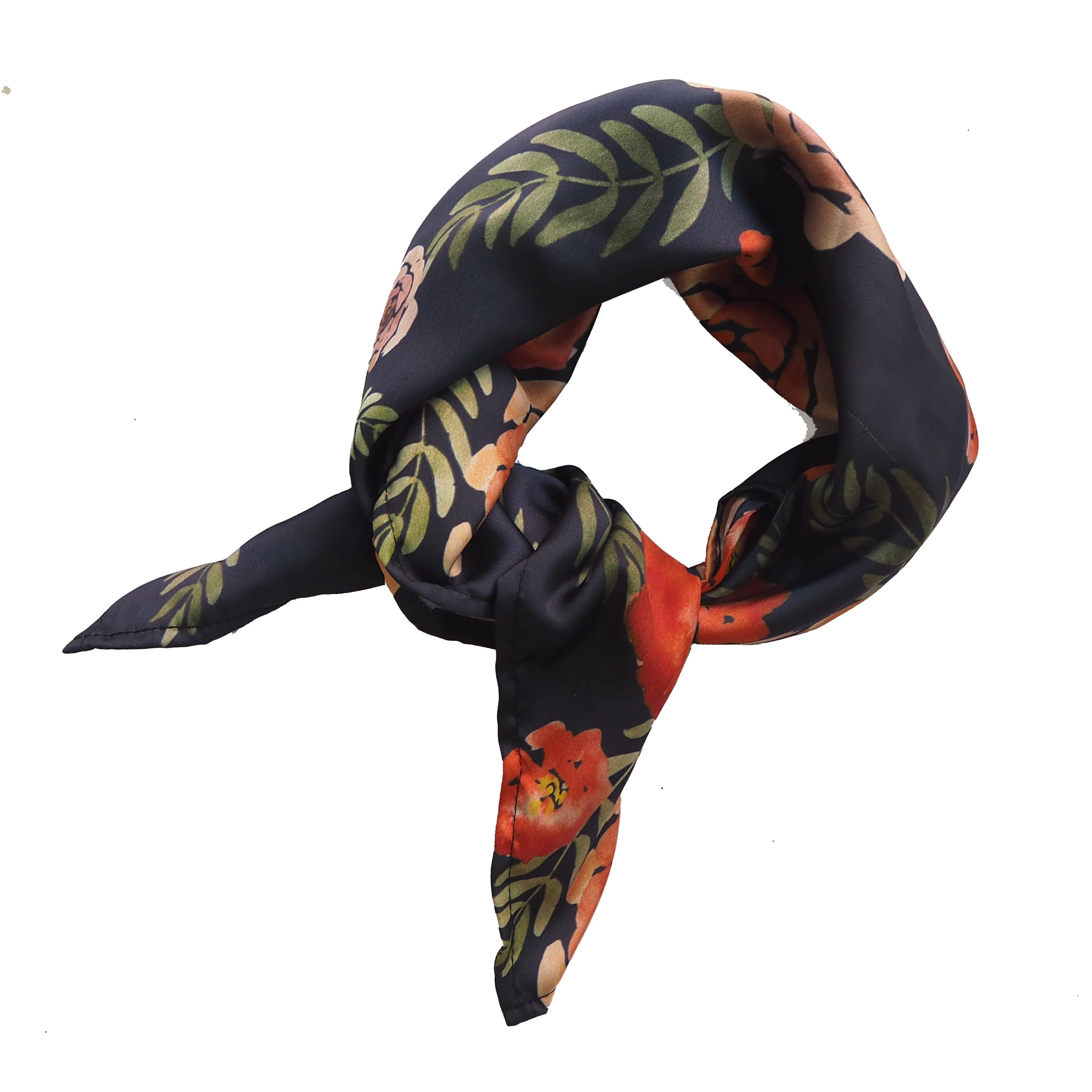 FLORES NECK SCARF - DEEP SEA BLUE - Image 4