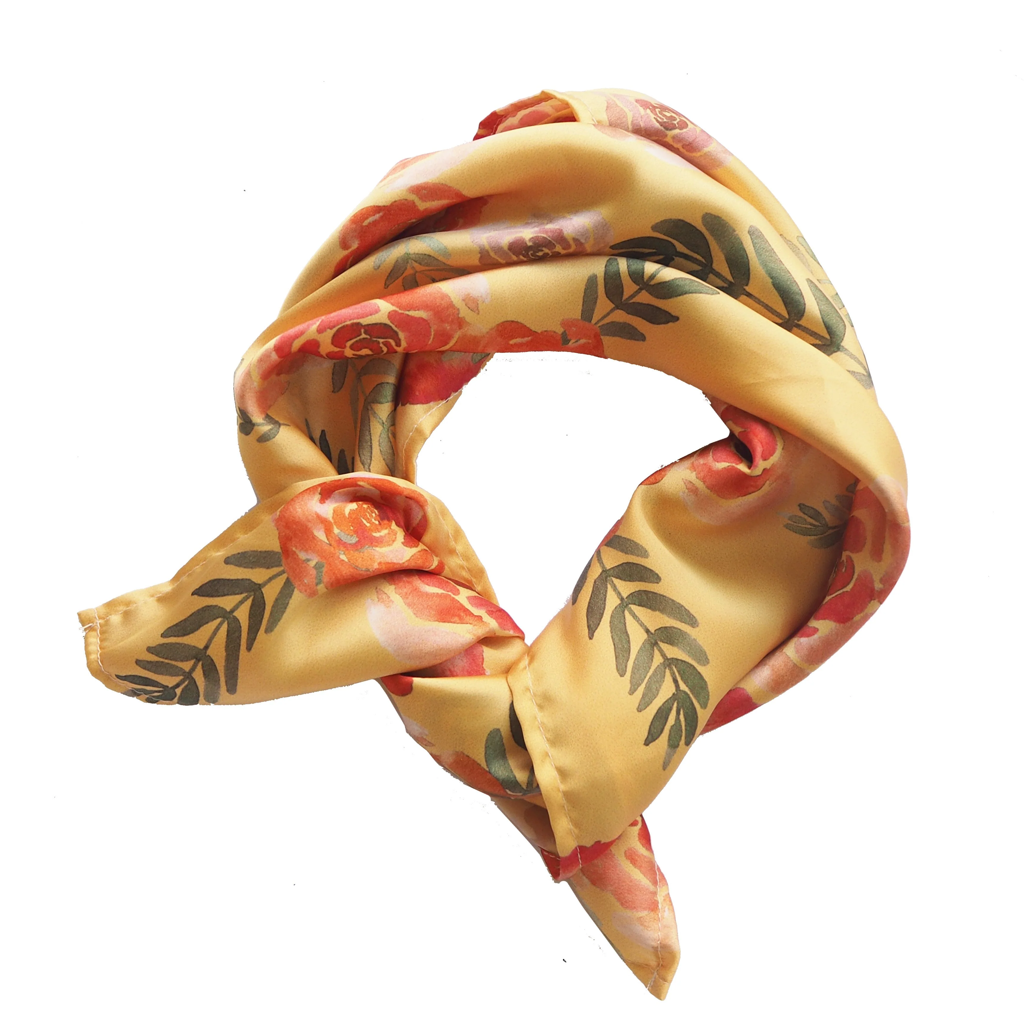 FLORES NECK SCARF - SAND - Image 5