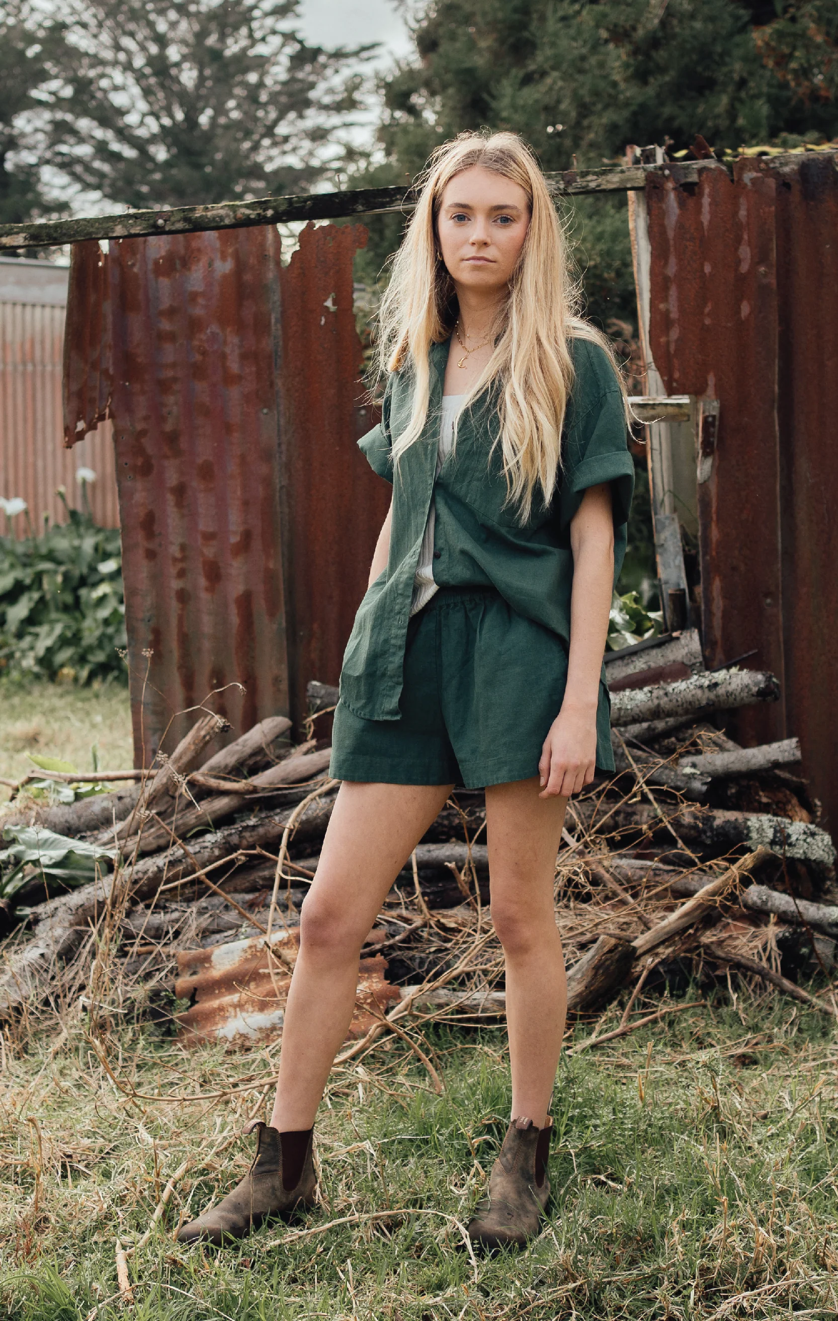 Gerry Shorts - Rosemary Green - Image 2
