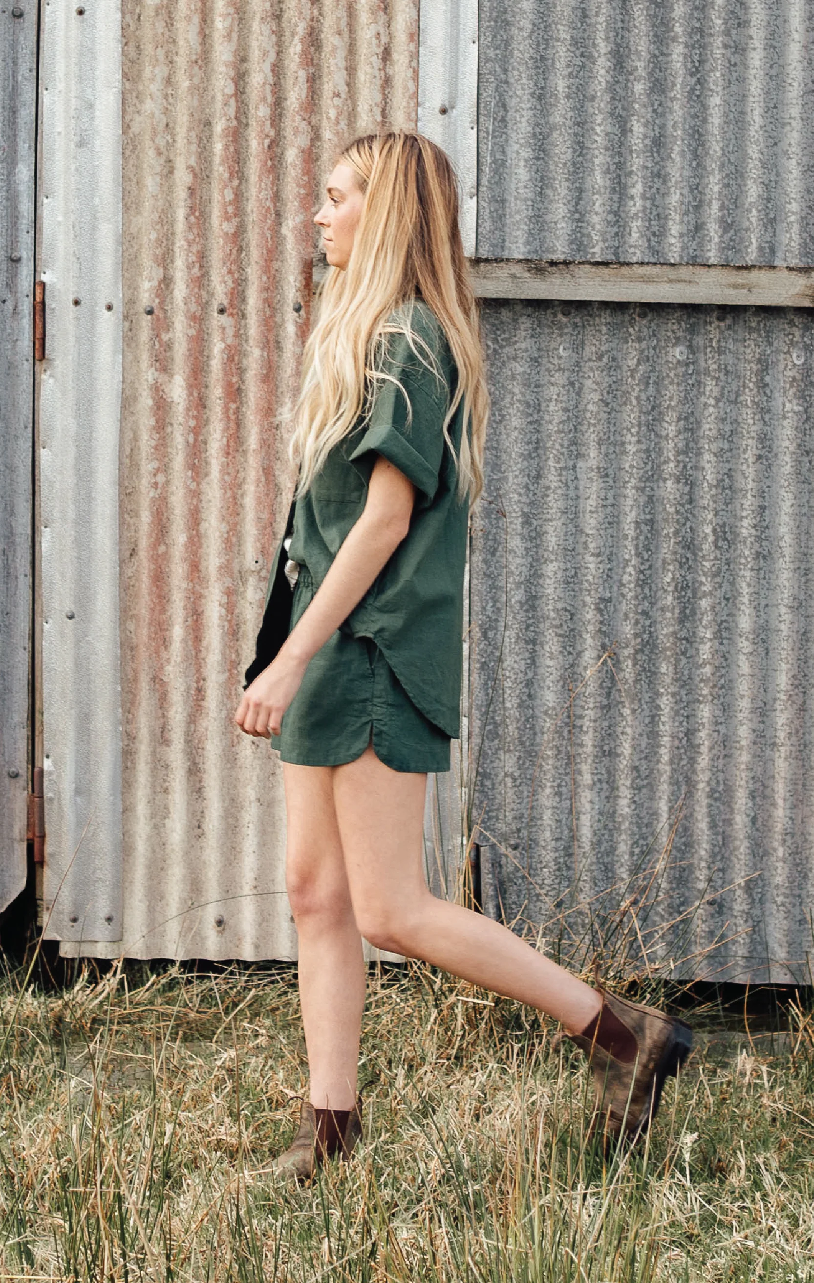 Gerry Shorts - Rosemary Green - Image 3