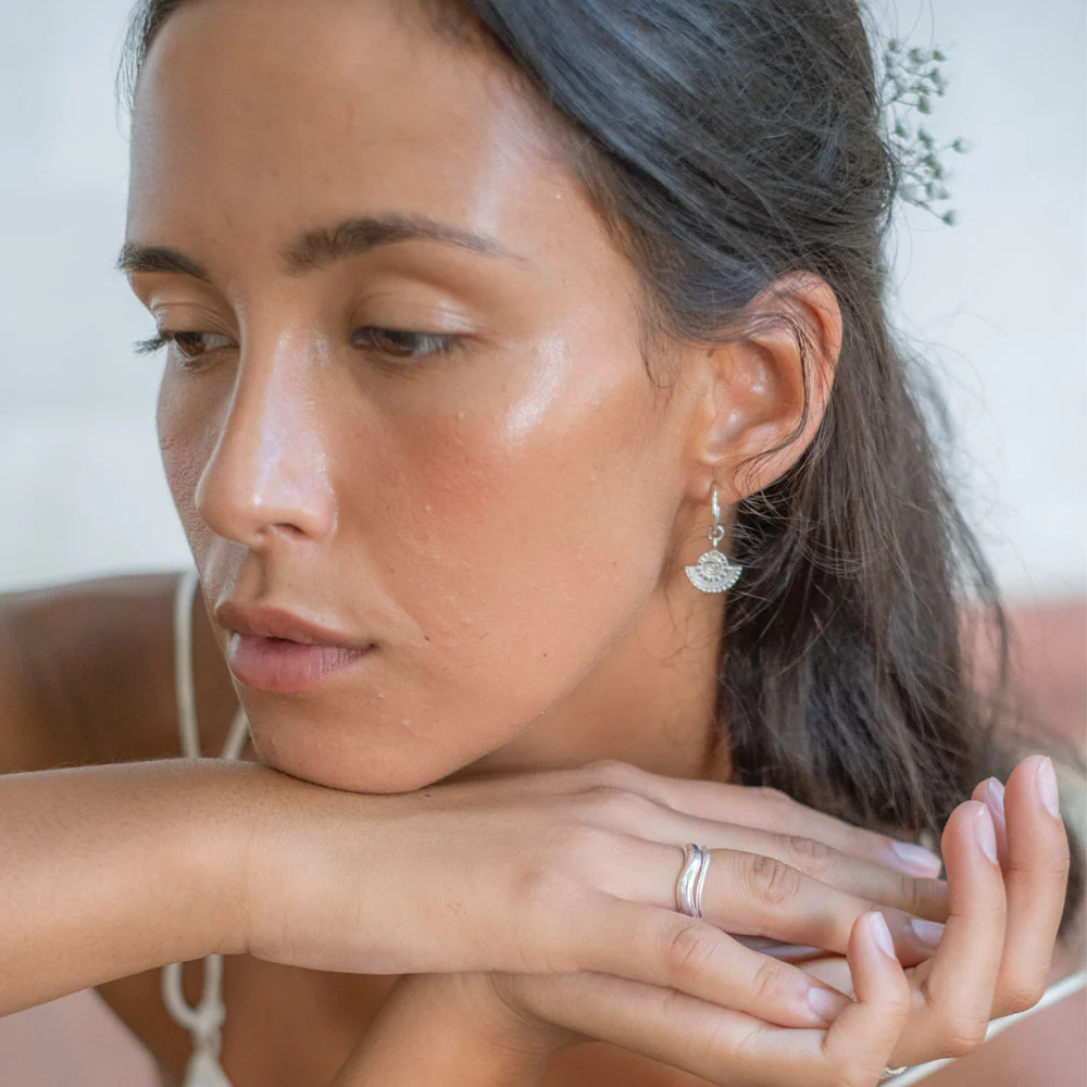 Guidance Earrings - Silver - Image 4