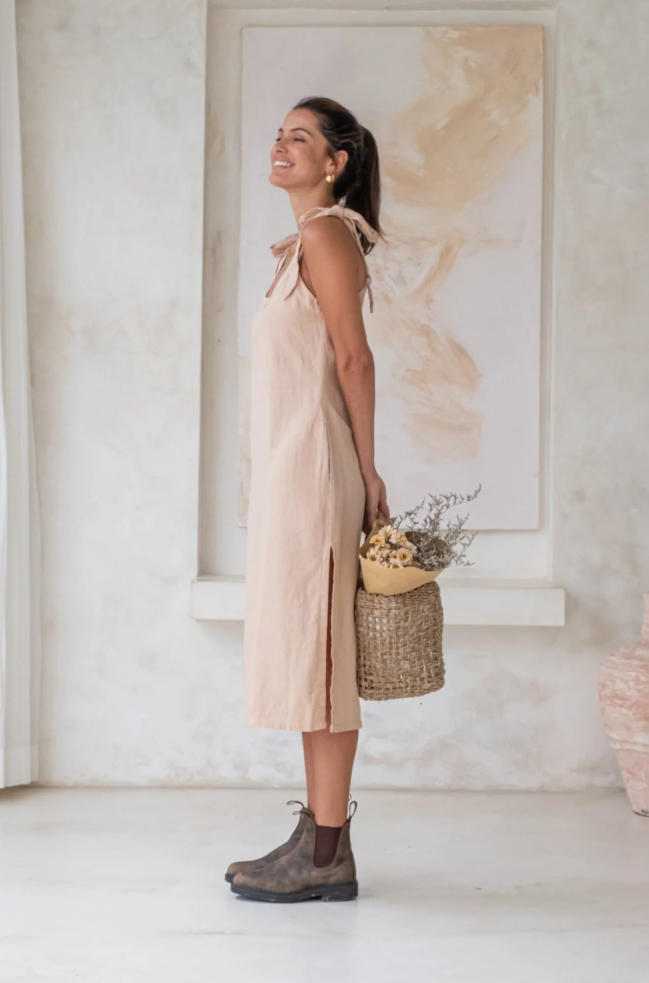 Harley Dress - Cinnamon *Organically Plant Dyed* - Image 2