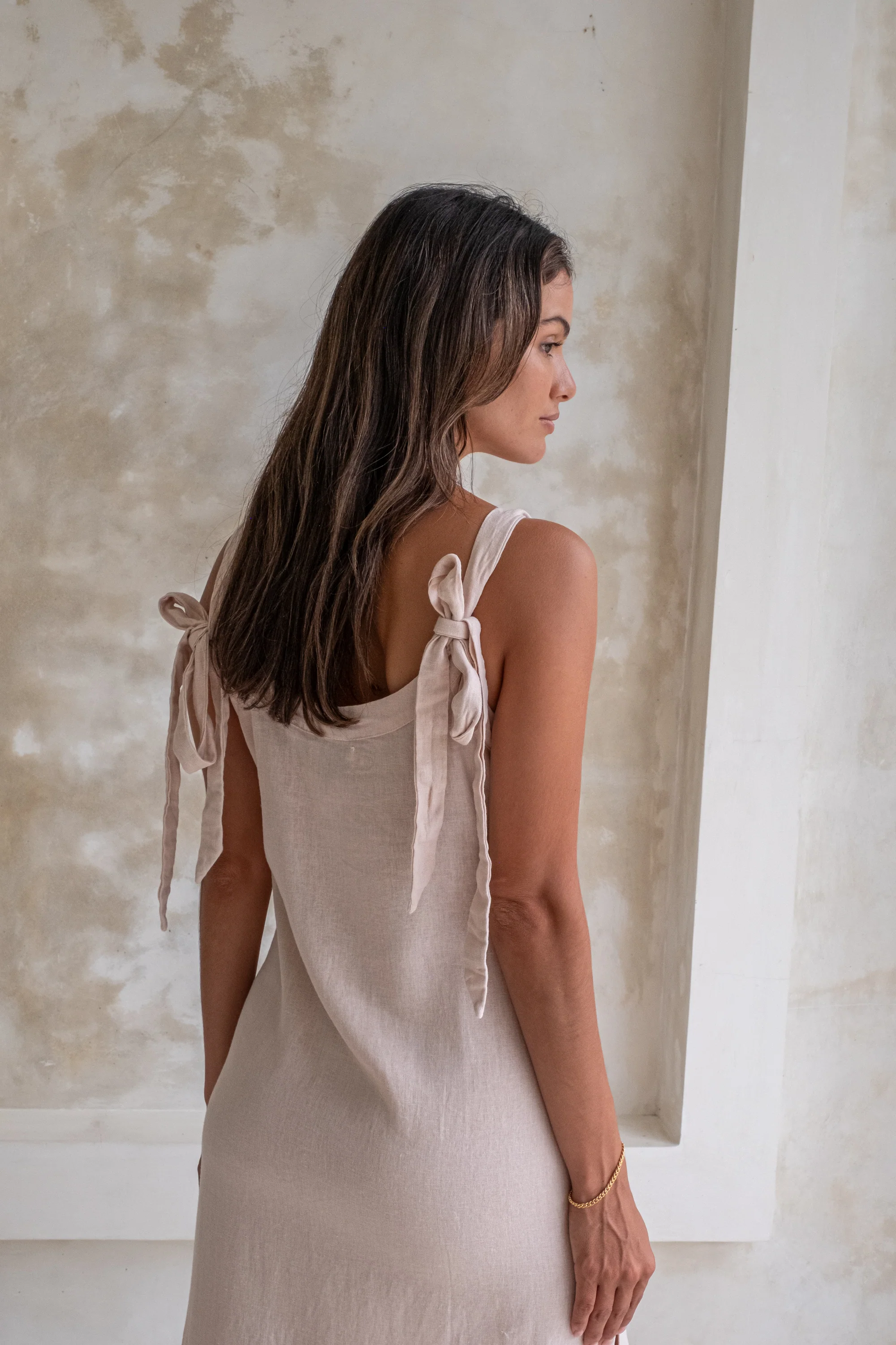 Harley Dress - Macadamia *Organically Plant Dyed* - Image 4
