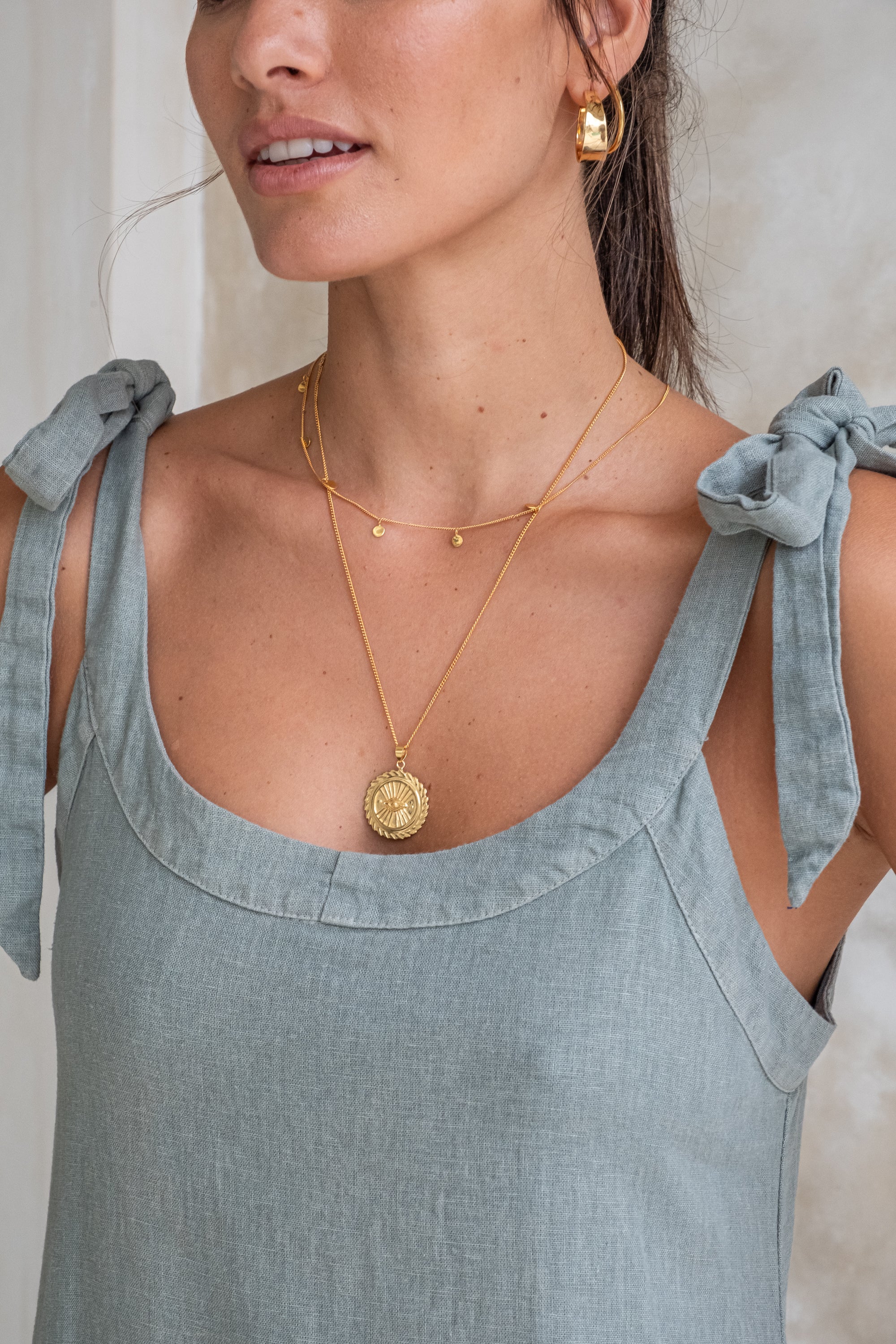 Harley Dress - Sage *Organically Plant Dyed* - Image 4