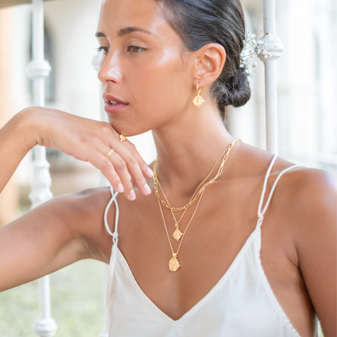 Health Necklace (Reversible) - Gold - Image 5
