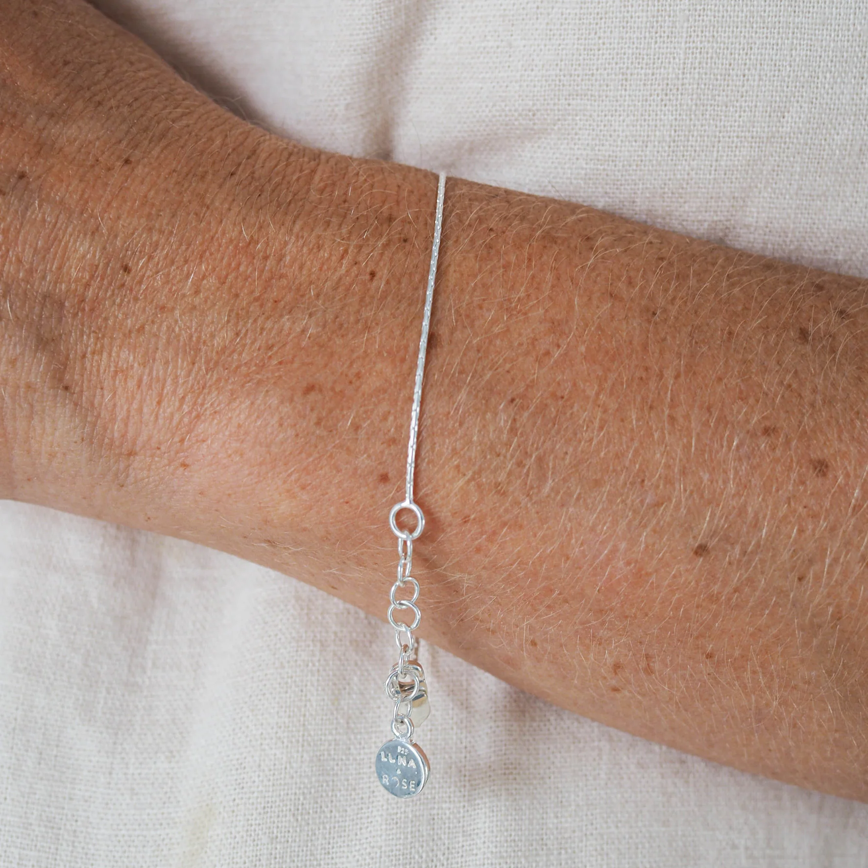 High Line Fine Chain Bracelet - Silver - Image 2
