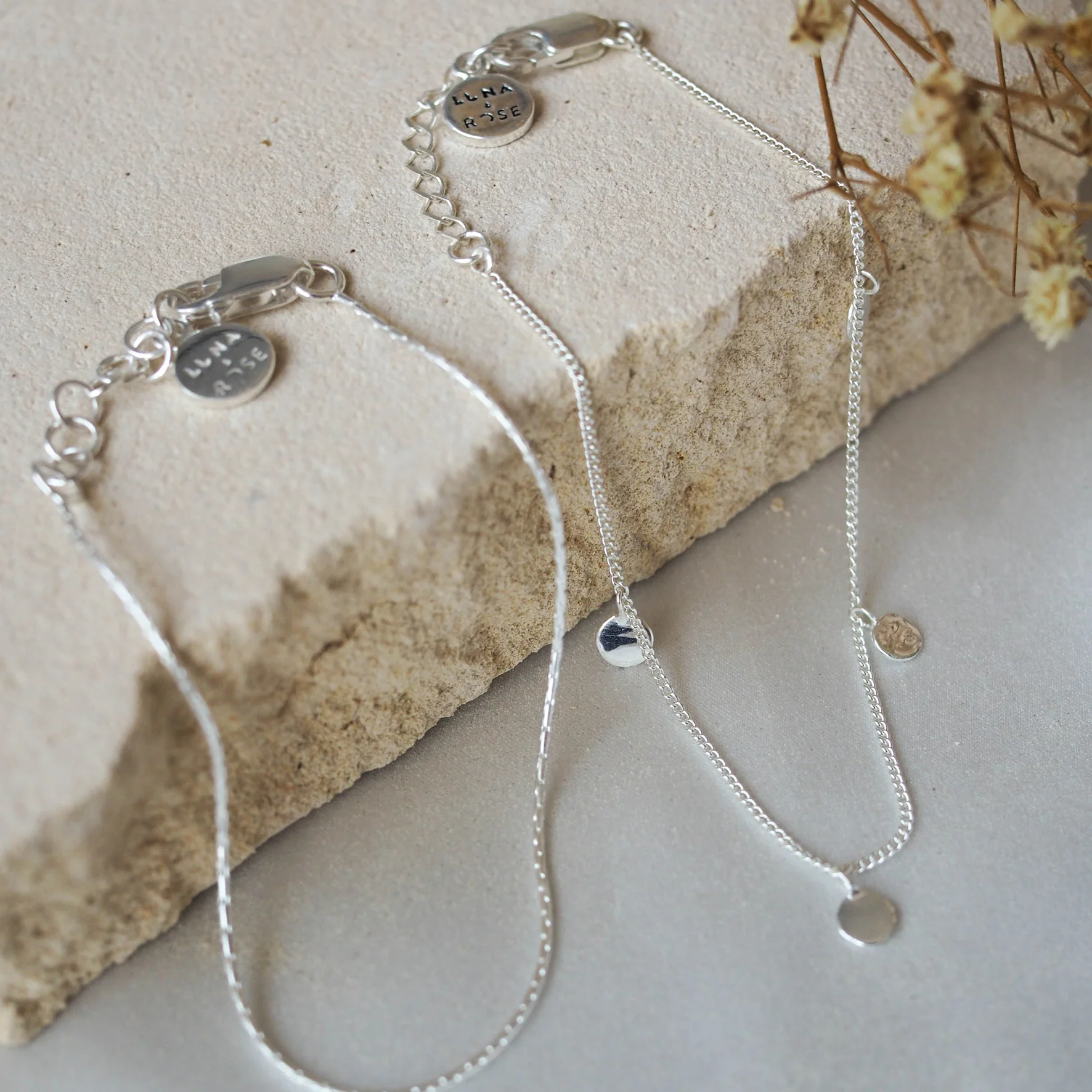 High Line Fine Chain Bracelet - Silver - Image 6