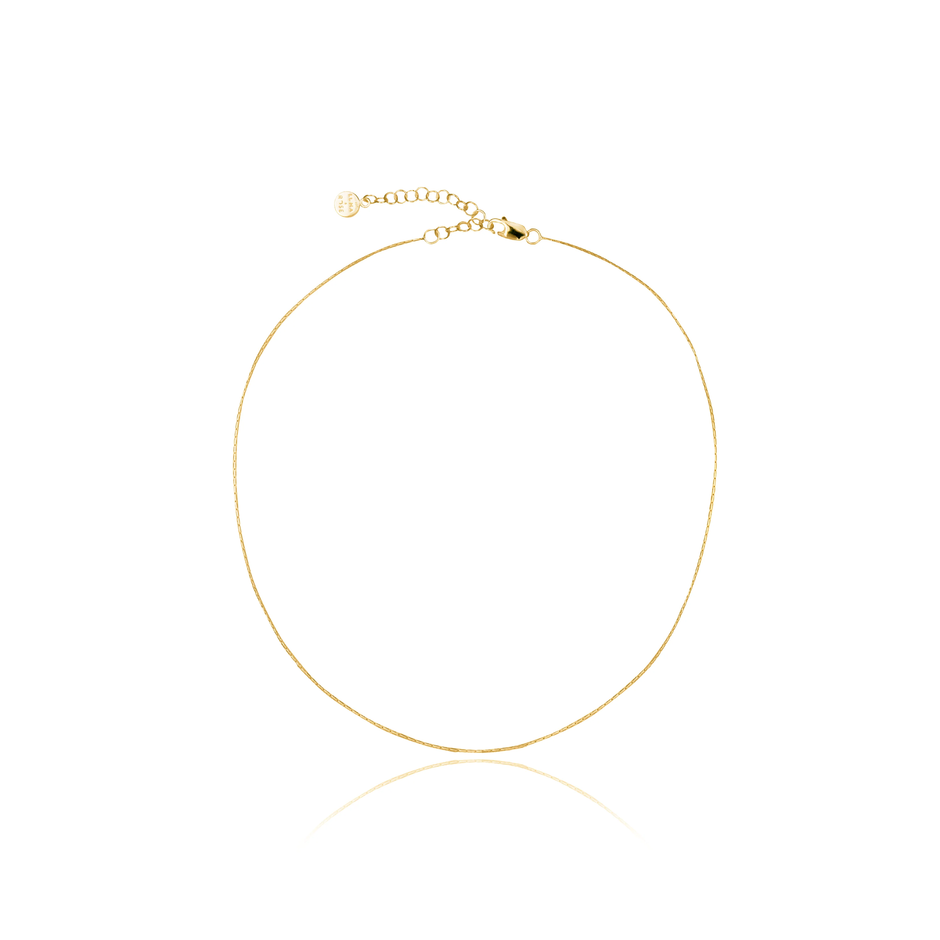 High Line Fine Chain Necklace - Gold